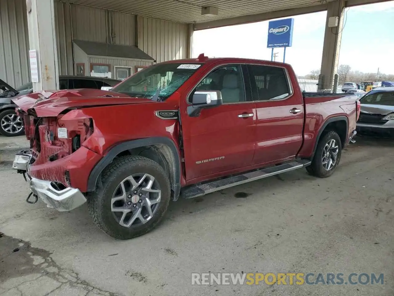 1 Фотография поврежденного автомобиля 3GTUUDED1SG208735 GMC SIERRA 2025