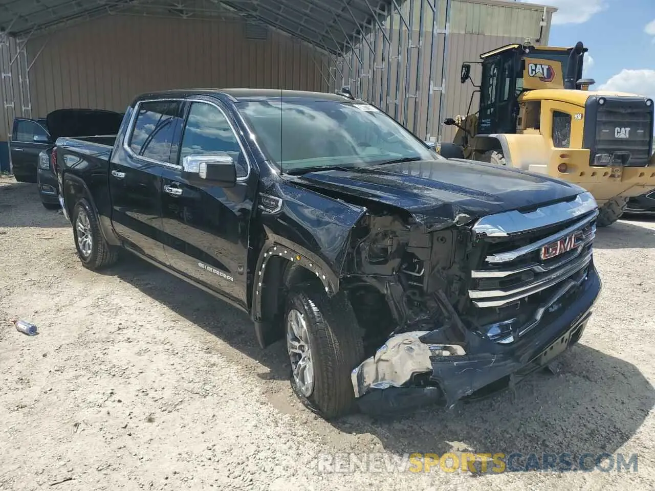 4 Photograph of a damaged car 3GTUUDED2SG247057 GMC SIERRA 2025