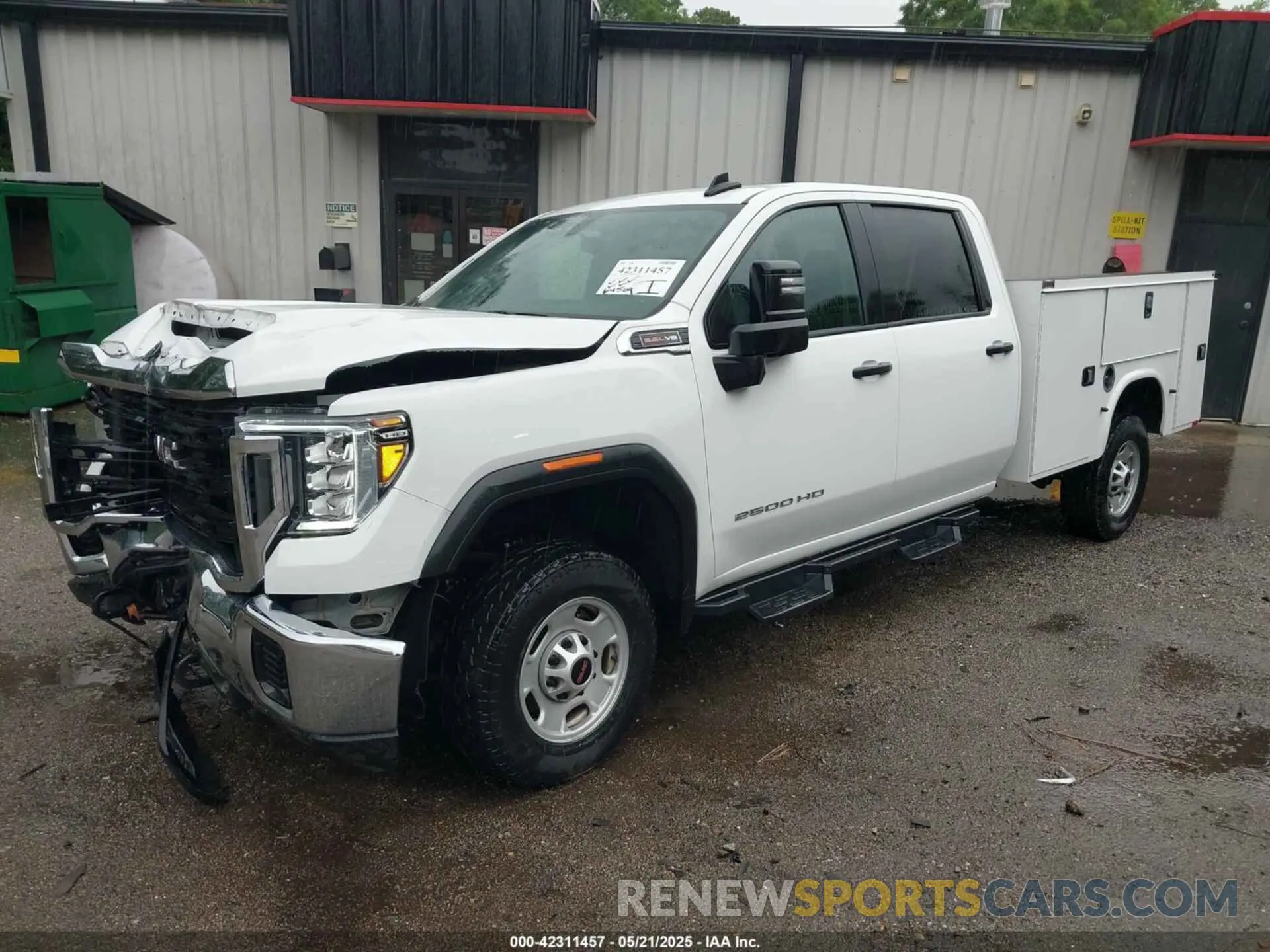 2 Фотография поврежденного автомобиля 1GD19LE74MF104393 GMC SIERRA 2500HD 2021