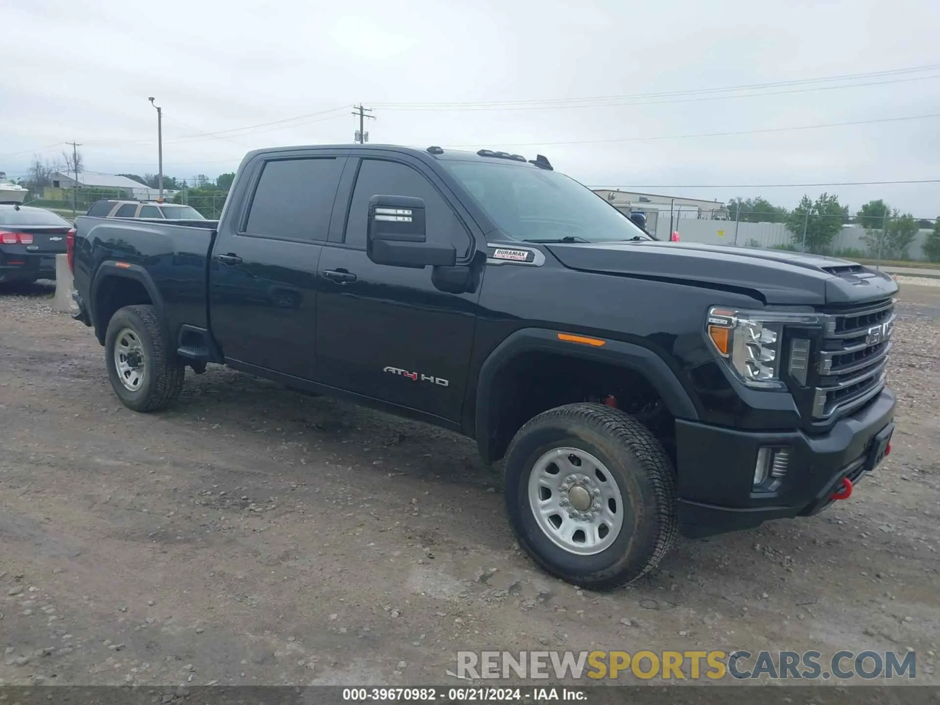 1 Photograph of a damaged car 1GT49PEY4MF146080 GMC SIERRA 2500HD 2021