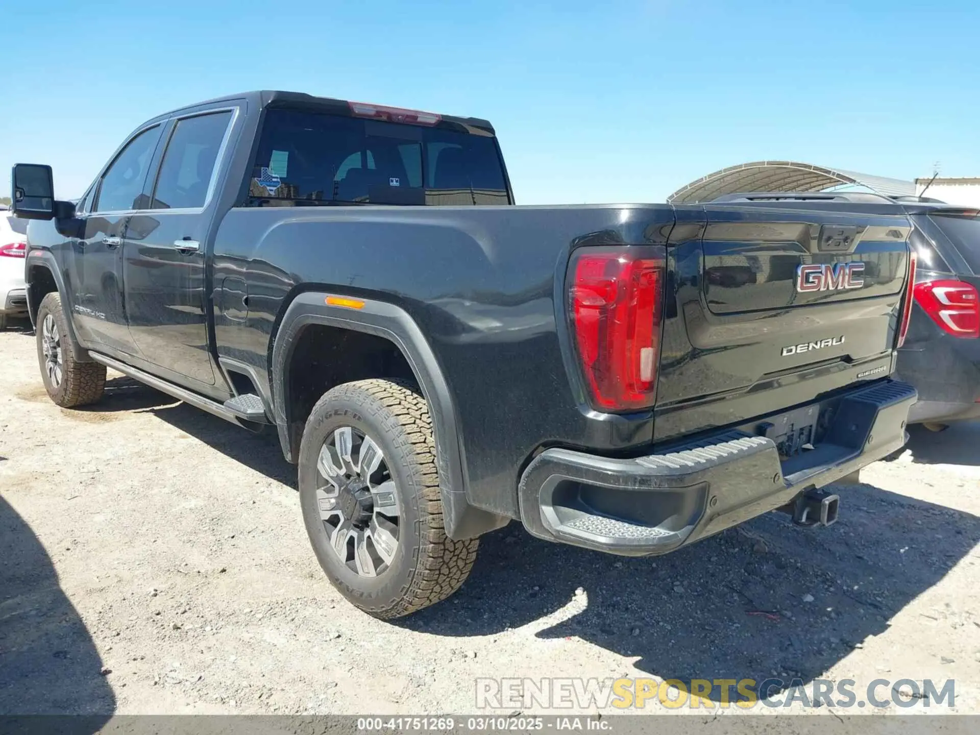 3 Photograph of a damaged car 1GT49REY5MF104593 GMC SIERRA 2500HD 2021