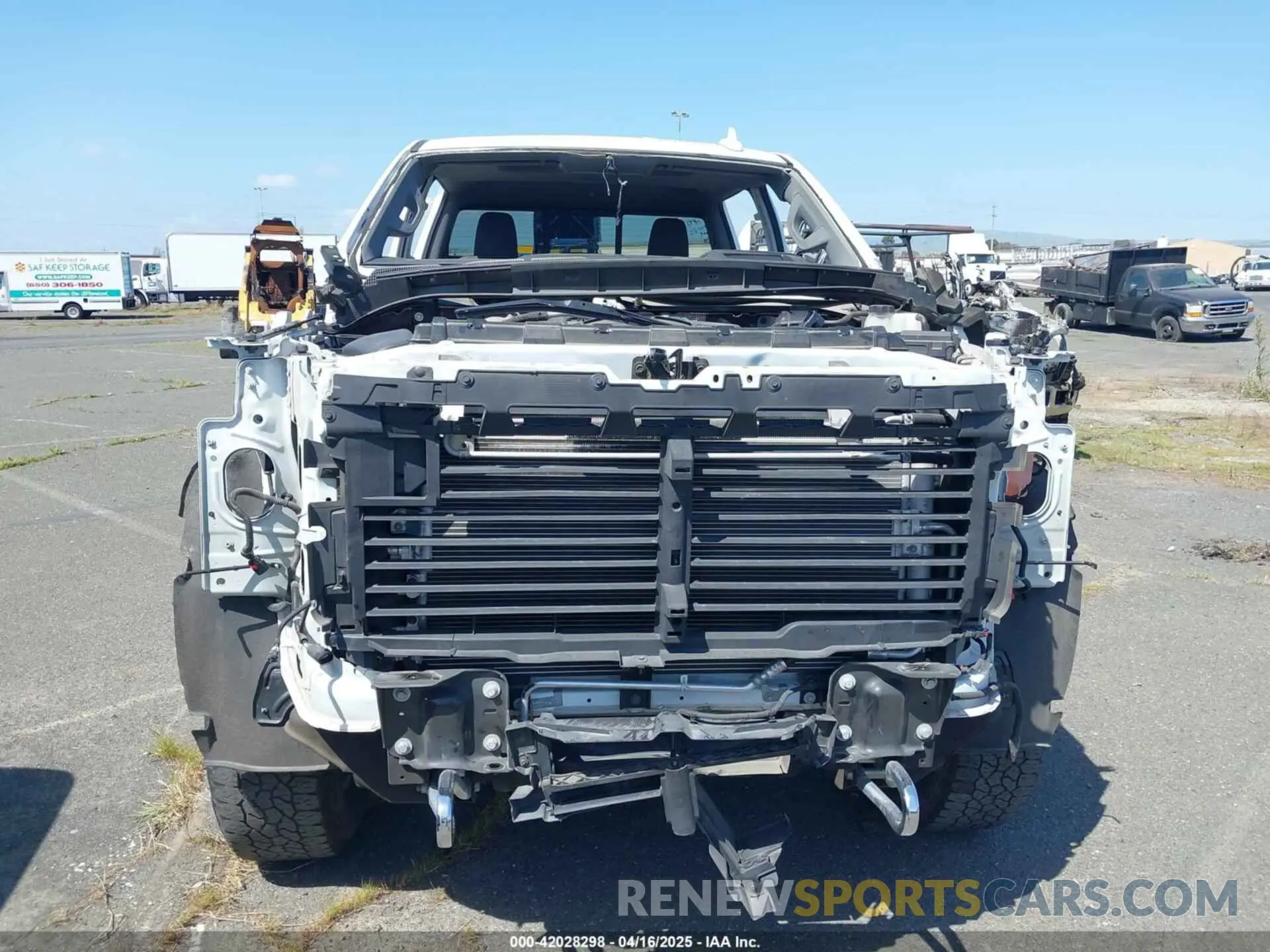 10 Photograph of a damaged car 1GT49REY5MF305958 GMC SIERRA 2500HD 2021