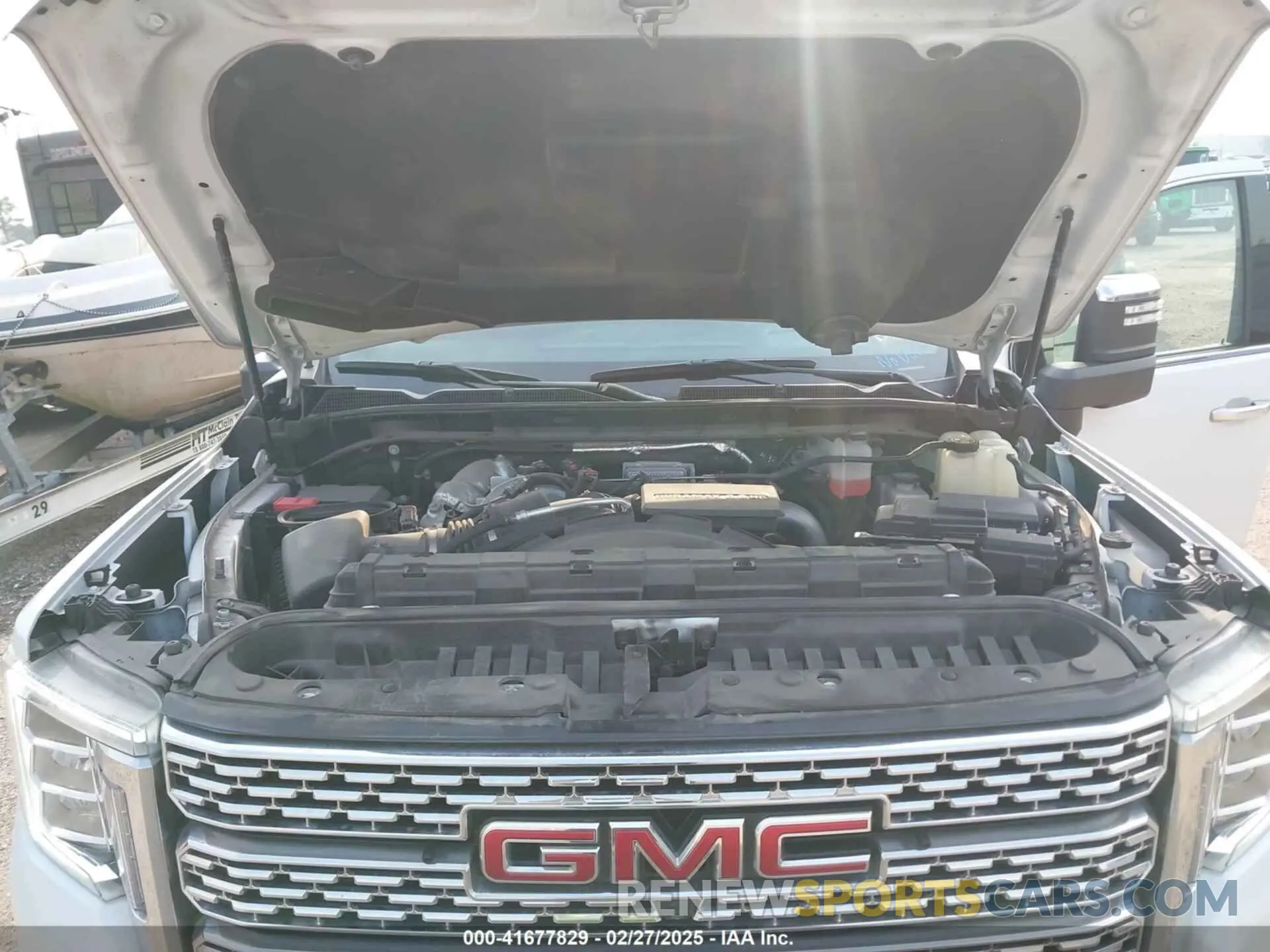 9 Фотография поврежденного автомобиля 1GT49REYXMF289367 GMC SIERRA 2500HD 2021