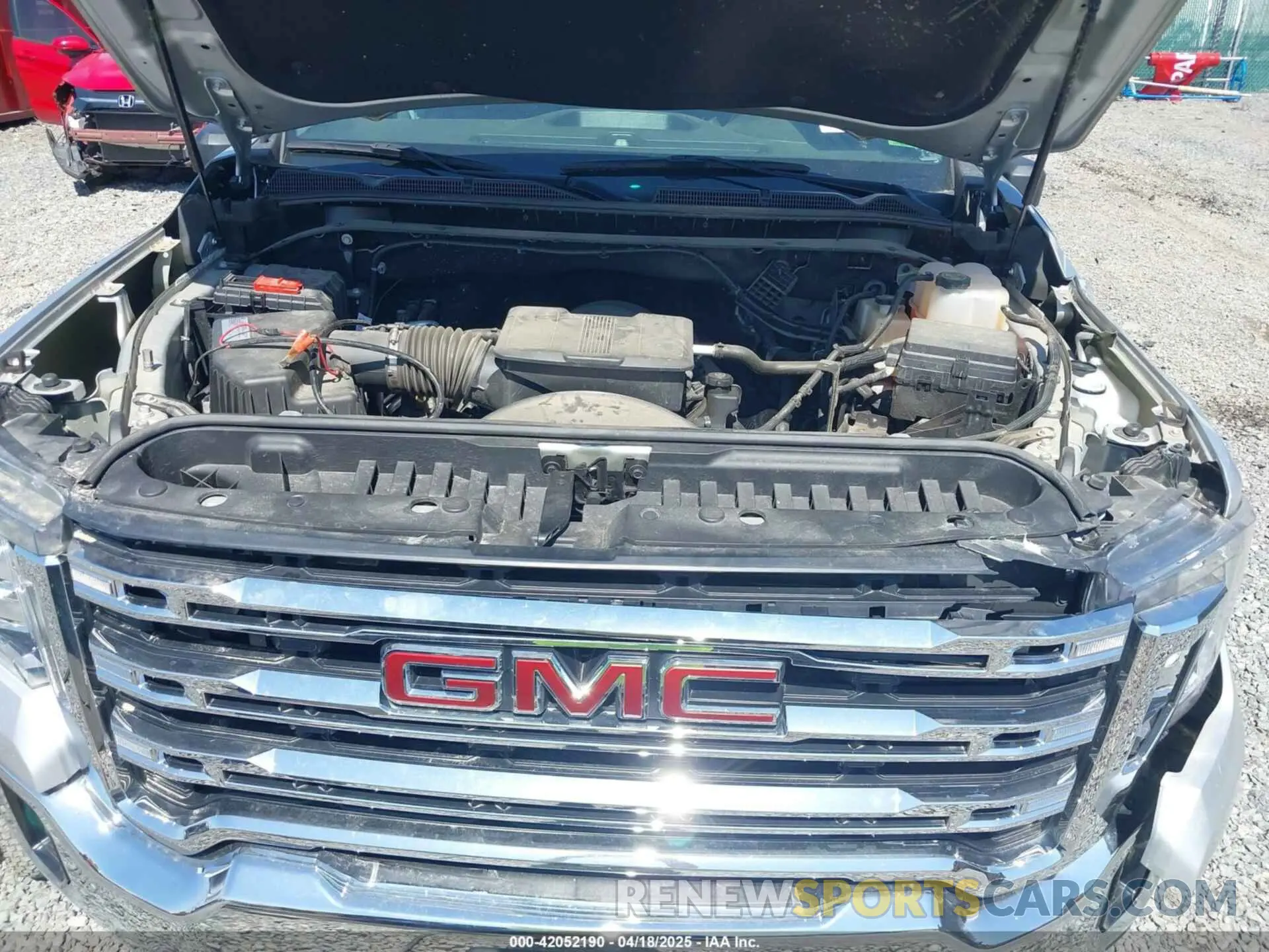 9 Photograph of a damaged car 1GT39ME7XNF104824 GMC SIERRA 2500HD 2022