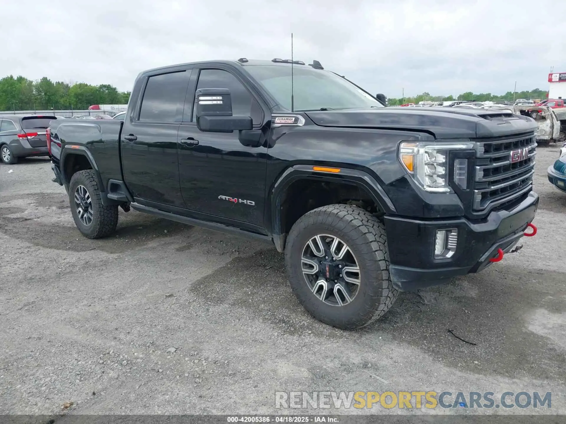 1 Photograph of a damaged car 1GT49PEY9NF193770 GMC SIERRA 2500HD 2022
