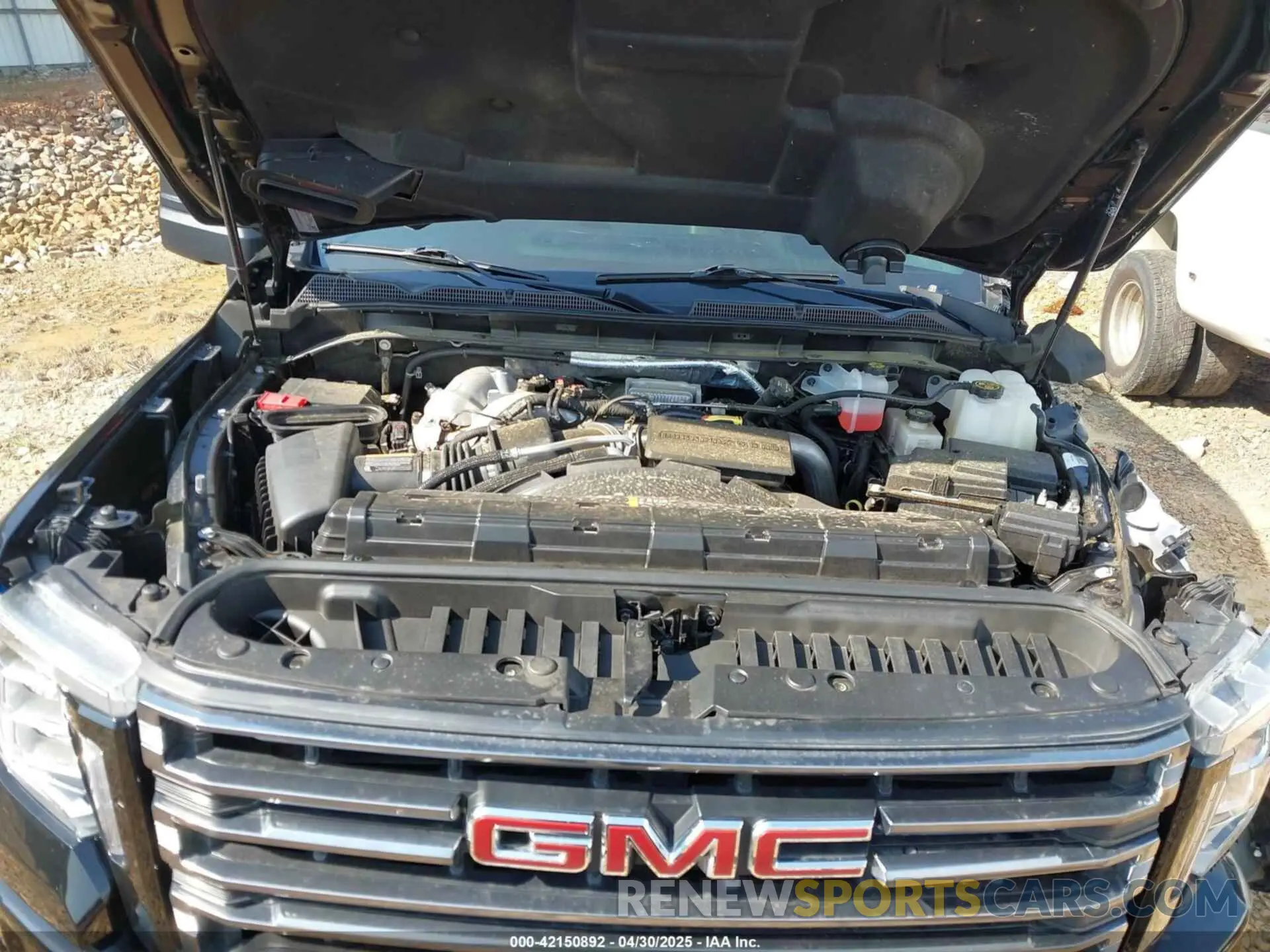 9 Фотография поврежденного автомобиля 1GT49PEYXNF328206 GMC SIERRA 2500HD 2022