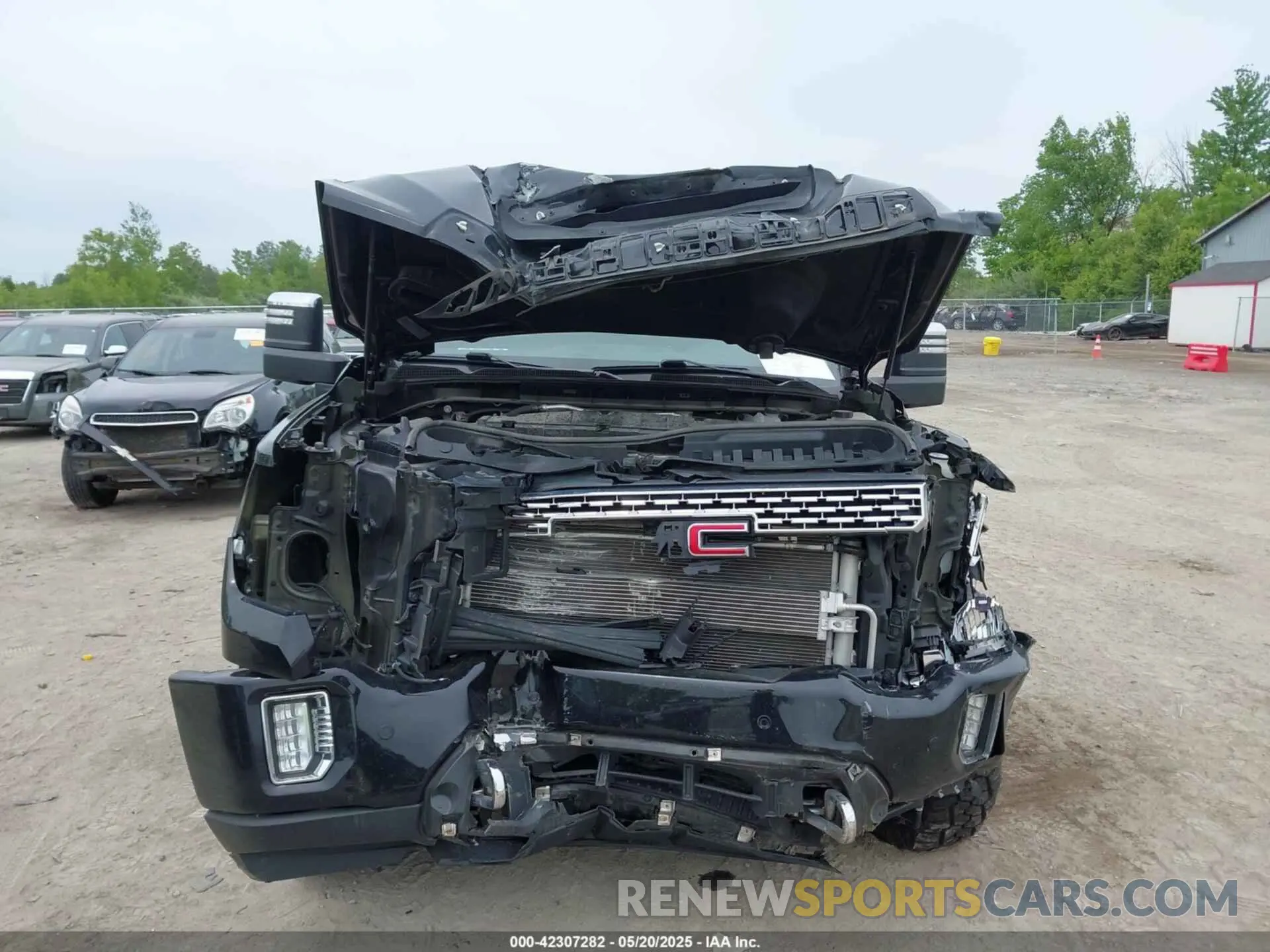 6 Фотография поврежденного автомобиля 1GT49REY7NF200906 GMC SIERRA 2500HD 2022