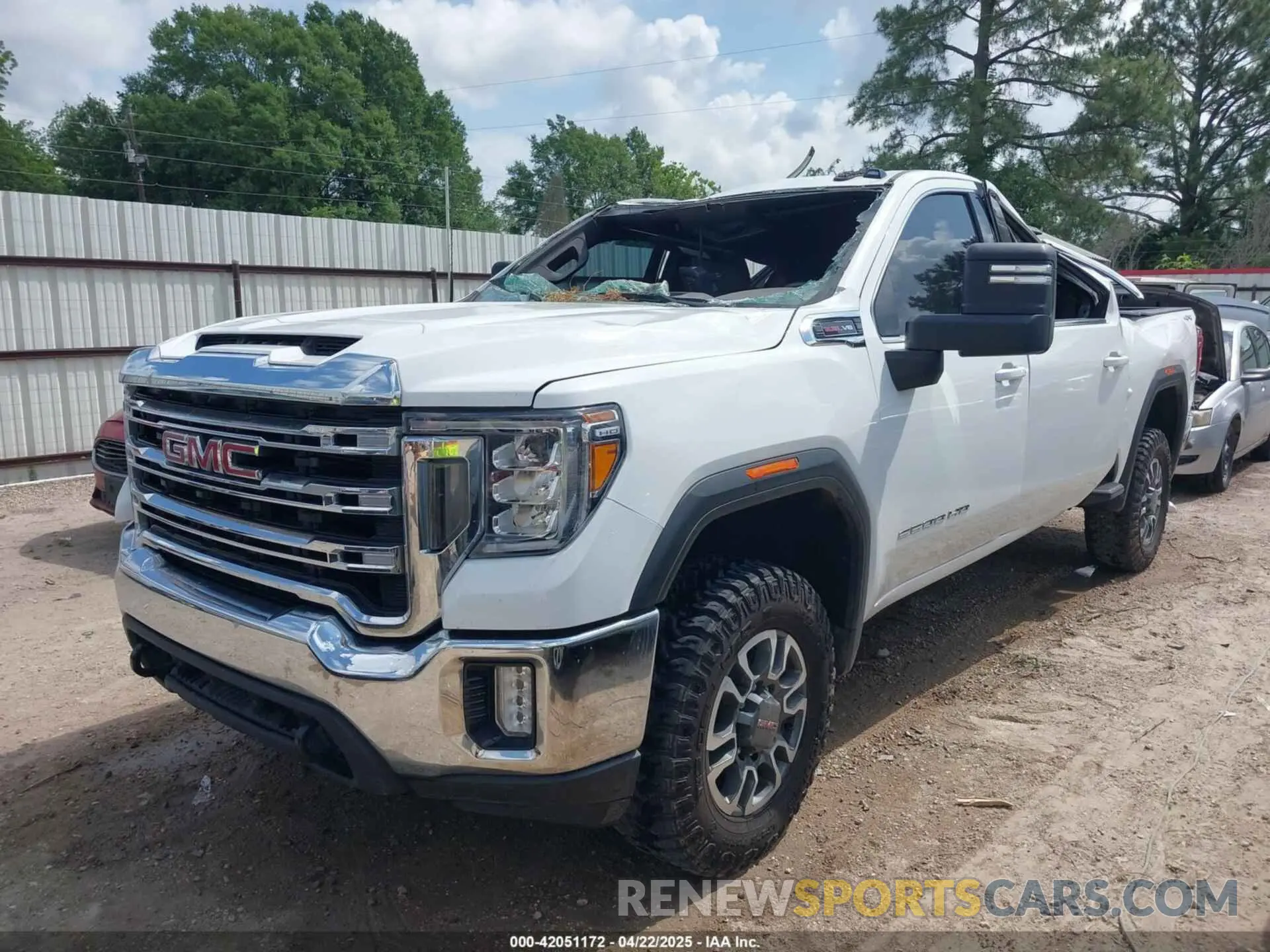 2 Photograph of a damaged car 1GT49ME74PF163567 GMC SIERRA 2500HD 2023