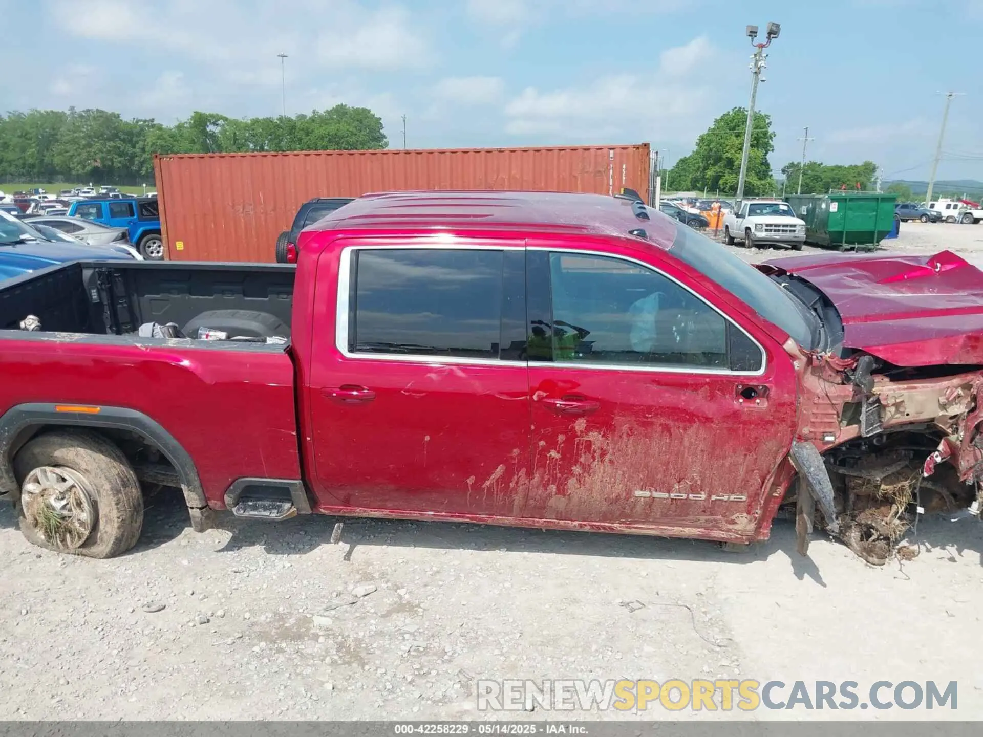 13 Photograph of a damaged car 1GT49ME74PF181616 GMC SIERRA 2500HD 2023
