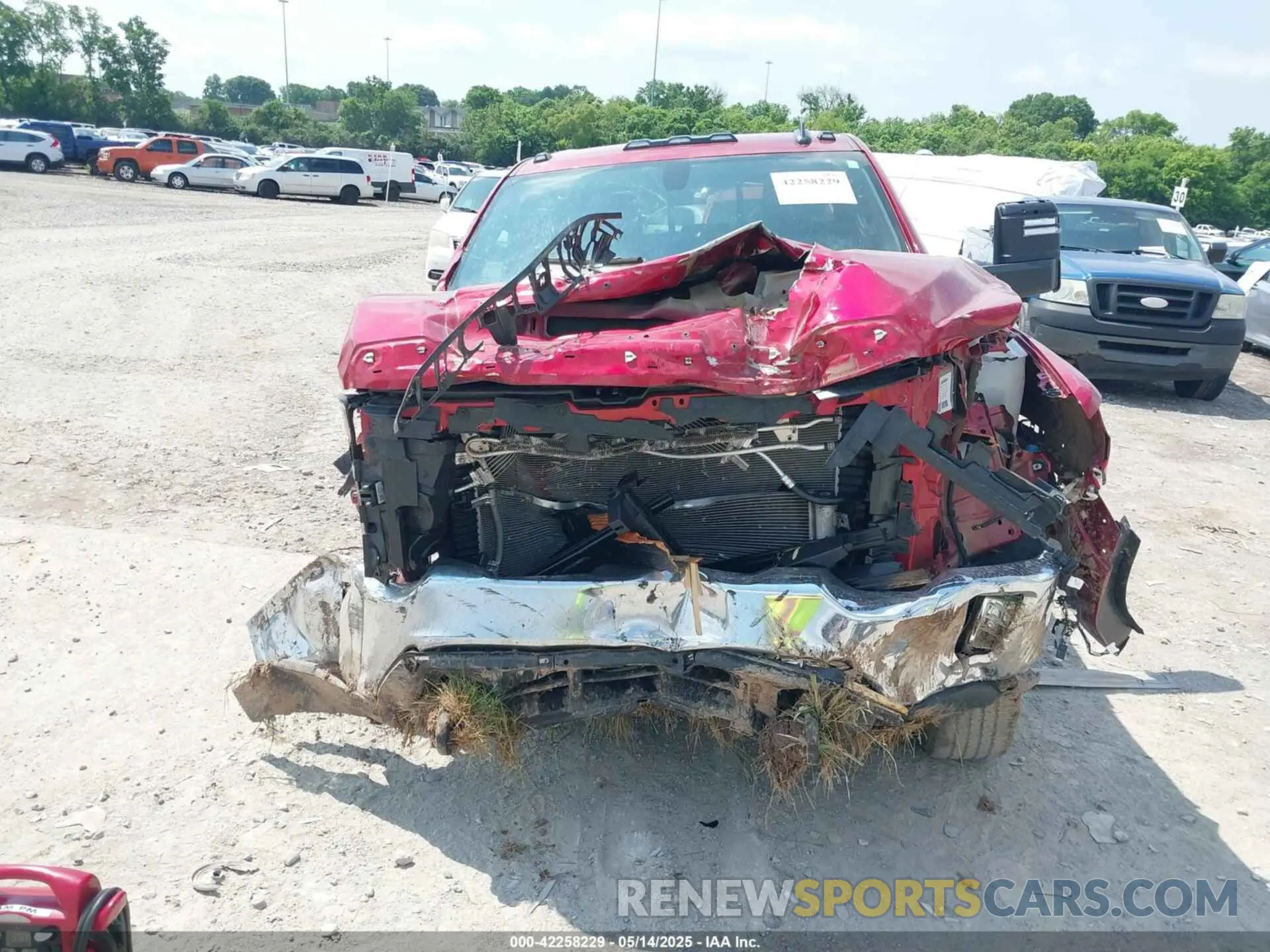 6 Photograph of a damaged car 1GT49ME74PF181616 GMC SIERRA 2500HD 2023