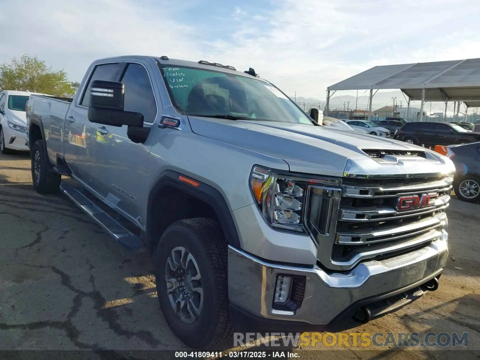 1 Фотография поврежденного автомобиля 1GT49MEY1PF194560 GMC SIERRA 2500HD 2023
