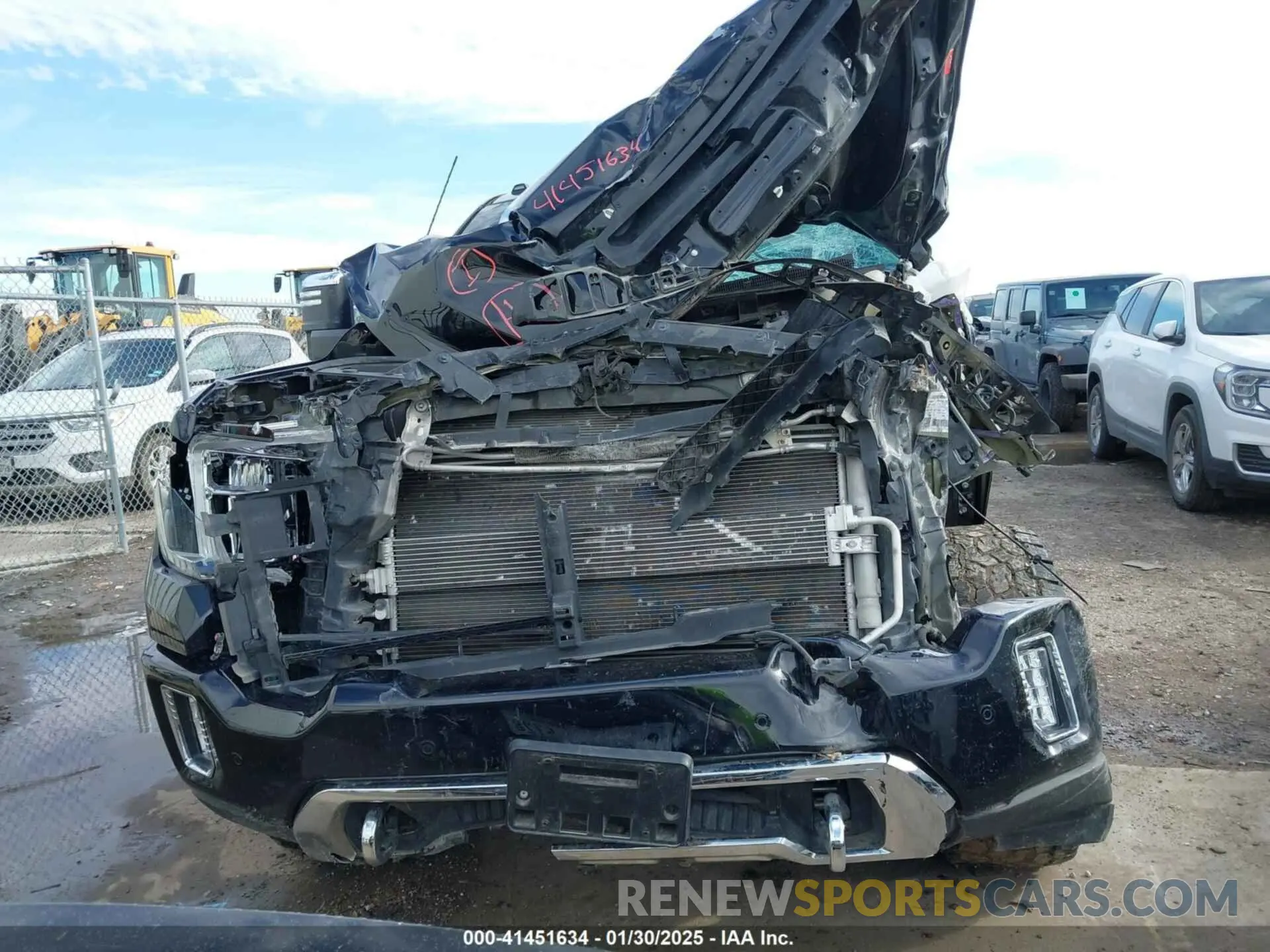 13 Photograph of a damaged car 1GT49REY5PF240128 GMC SIERRA 2500HD 2023