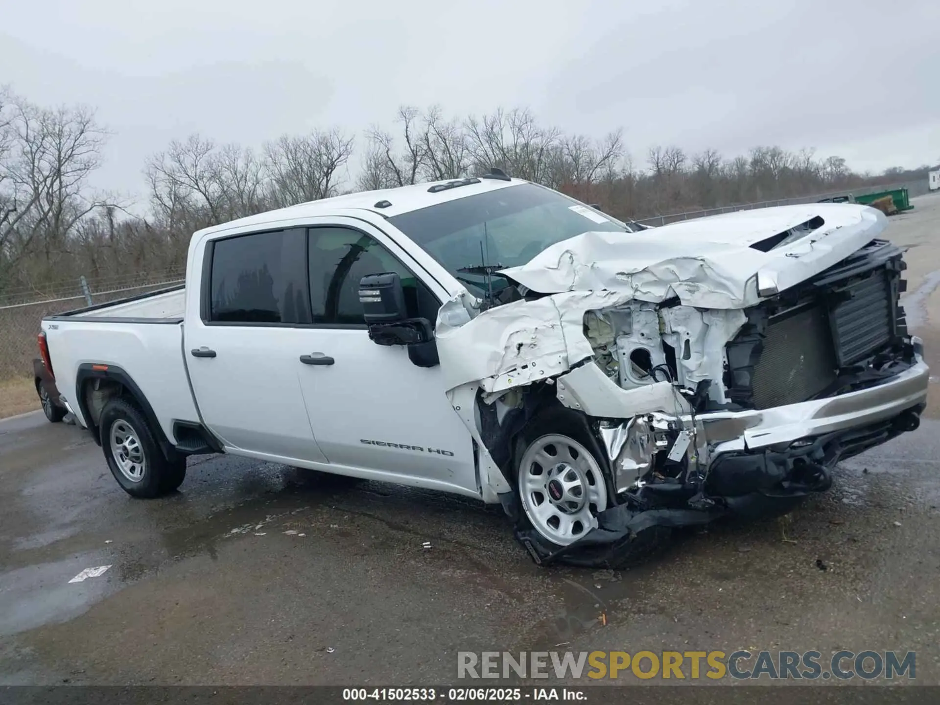 13 Photograph of a damaged car 1GT49LE76RF144631 GMC SIERRA 2500HD 2024