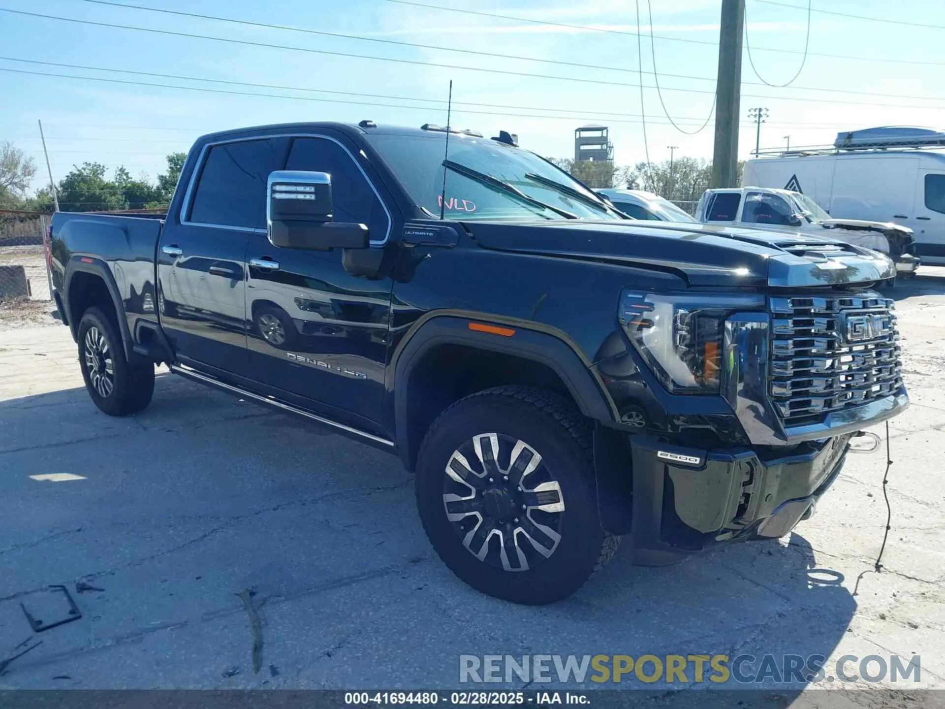 1 Photograph of a damaged car 1GT49XEY6RF405580 GMC SIERRA 2500HD 2024