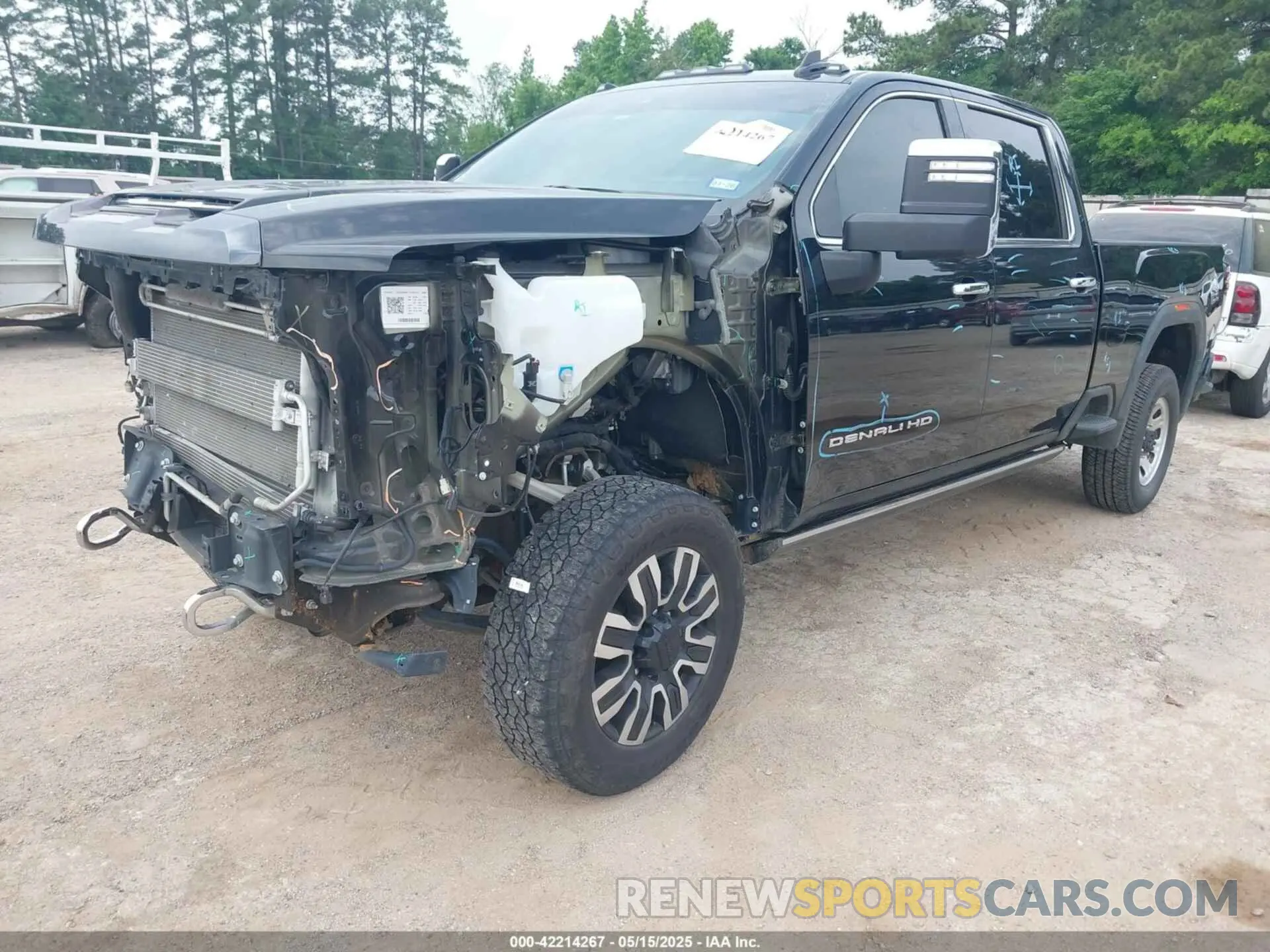 2 Photograph of a damaged car 1GT49XEY7RF326497 GMC SIERRA 2500HD 2024
