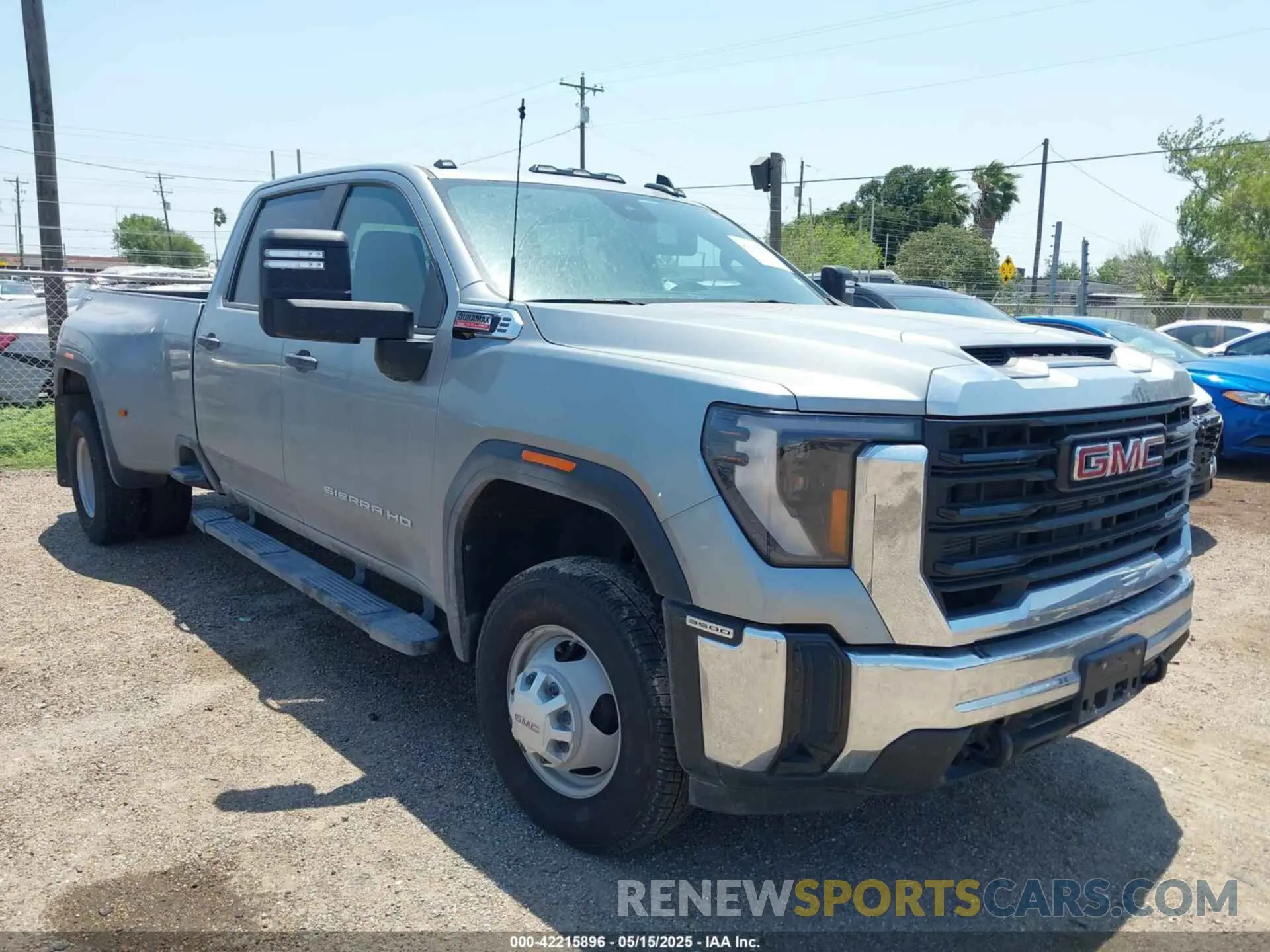 2 Photograph of a damaged car 1GT49SEY8RF434646 GMC SIERRA 3500HD 2024