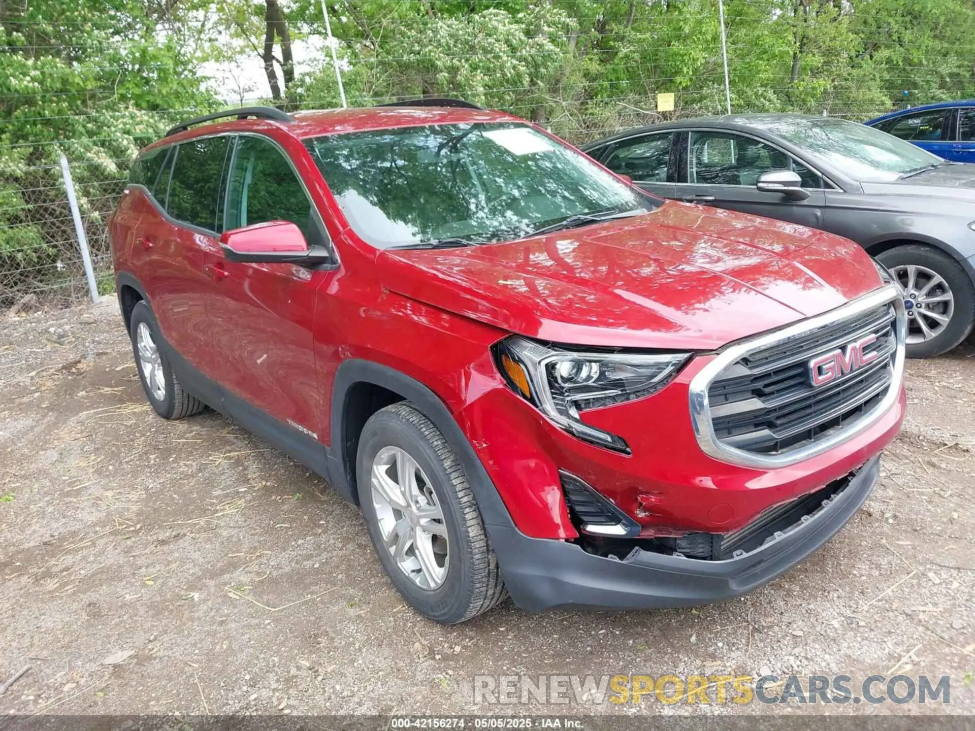 1 Photograph of a damaged car 3GKALMEV0KL154919 GMC TERRAIN 2019