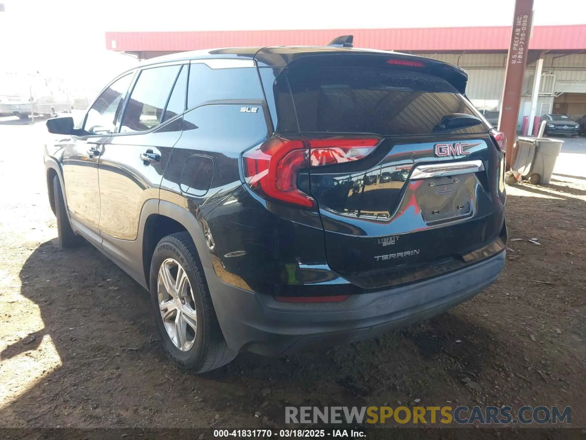 3 Photograph of a damaged car 3GKALMEV1KL155433 GMC TERRAIN 2019