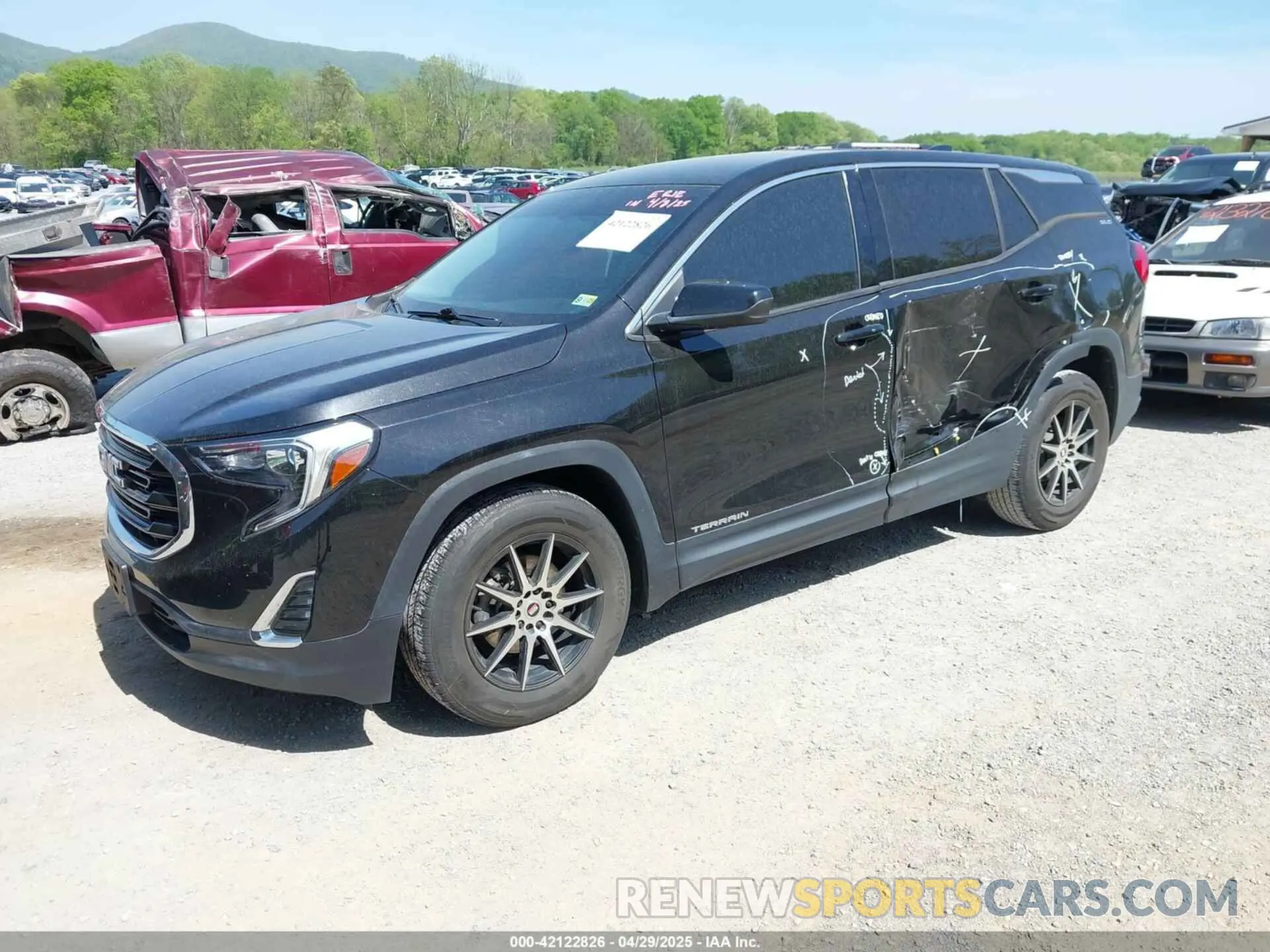 2 Фотография поврежденного автомобиля 3GKALMEV1KL166304 GMC TERRAIN 2019