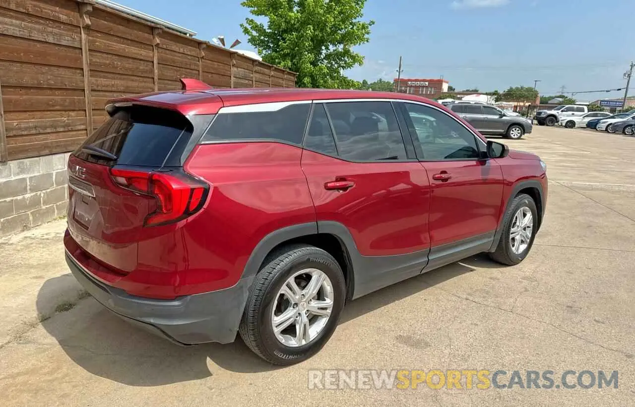 4 Photograph of a damaged car 3GKALMEV1KL198198 GMC TERRAIN 2019