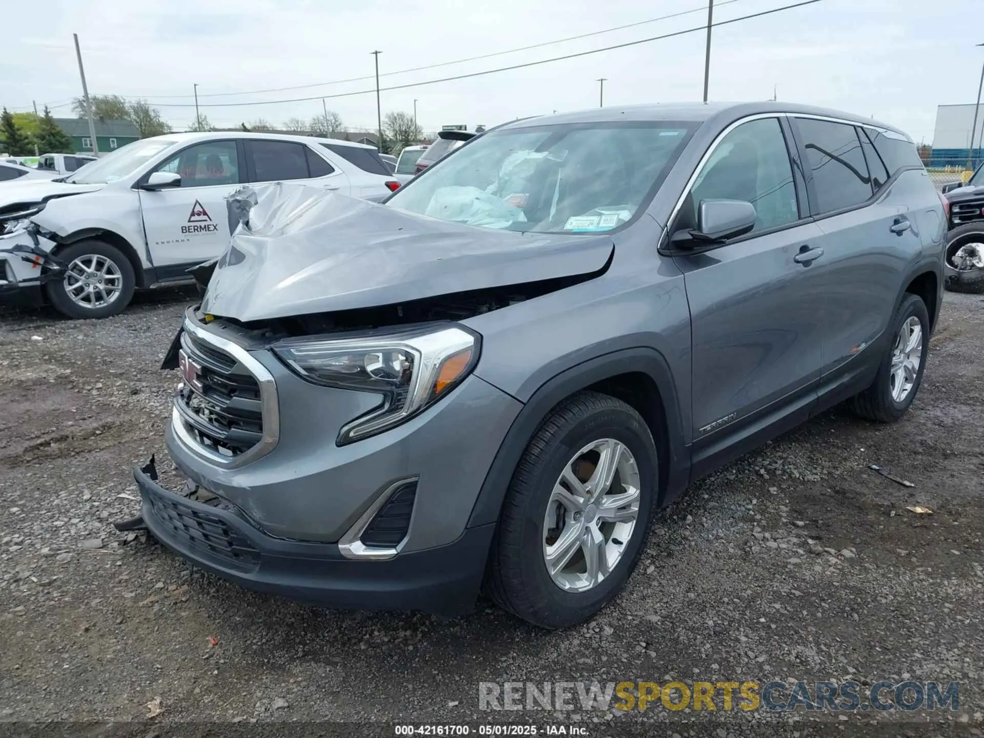 2 Photograph of a damaged car 3GKALMEV1KL222743 GMC TERRAIN 2019