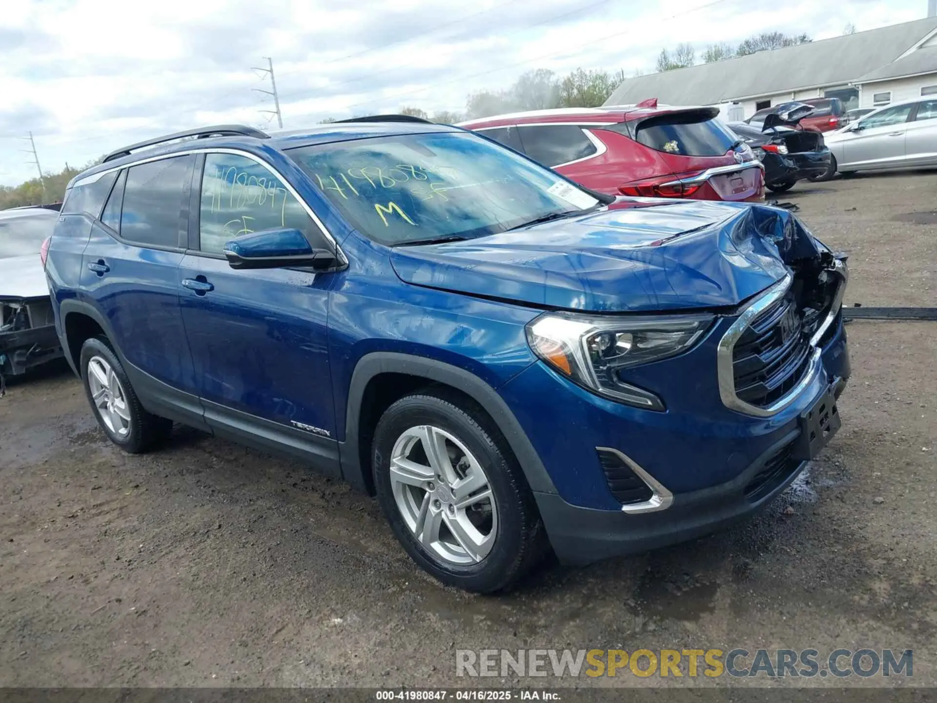 1 Фотография поврежденного автомобиля 3GKALMEV1KL243530 GMC TERRAIN 2019