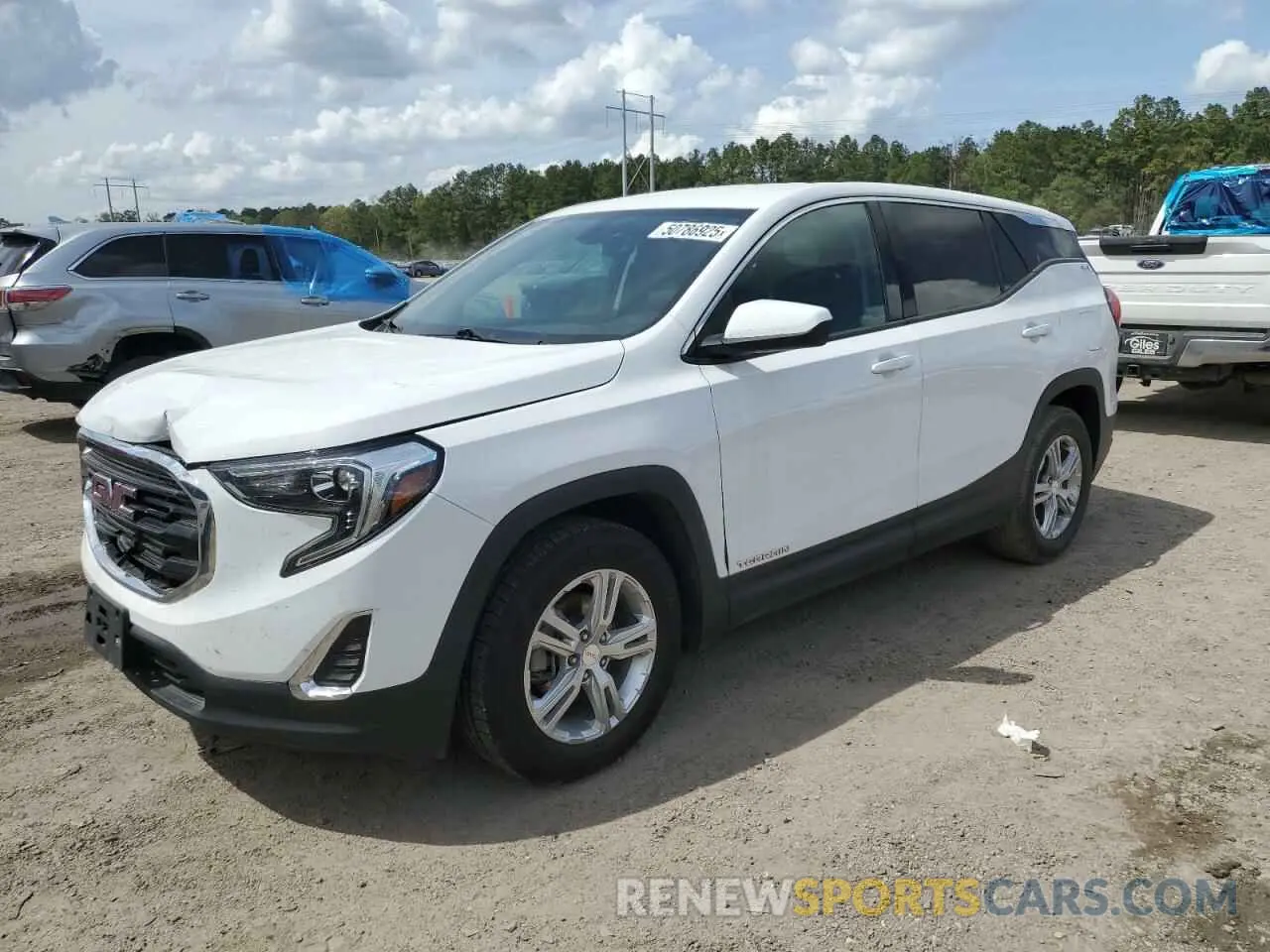 1 Photograph of a damaged car 3GKALMEV1KL250509 GMC TERRAIN 2019