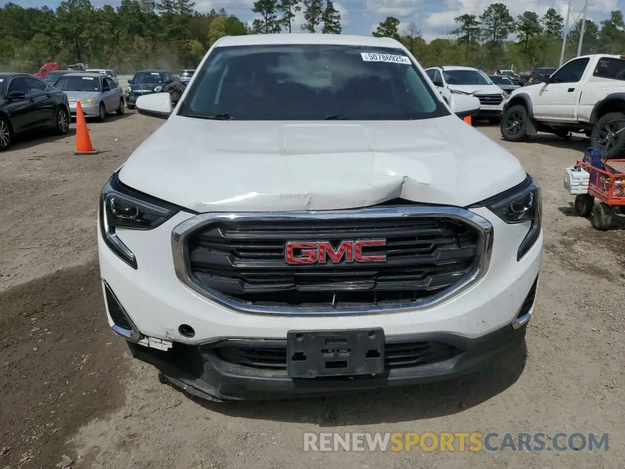 5 Photograph of a damaged car 3GKALMEV1KL250509 GMC TERRAIN 2019