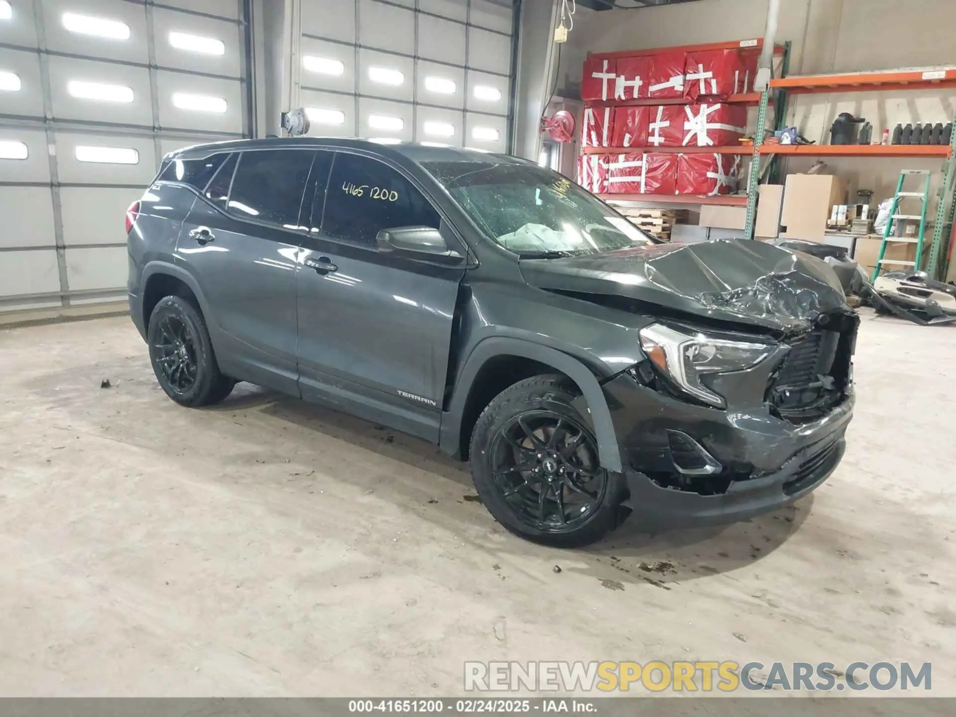 1 Фотография поврежденного автомобиля 3GKALMEV1KL349850 GMC TERRAIN 2019