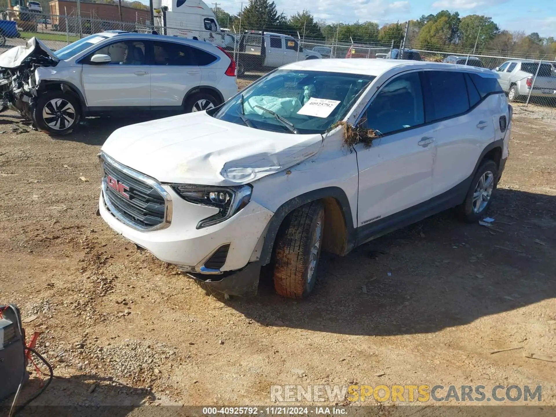 2 Photograph of a damaged car 3GKALMEV2KL174542 GMC TERRAIN 2019