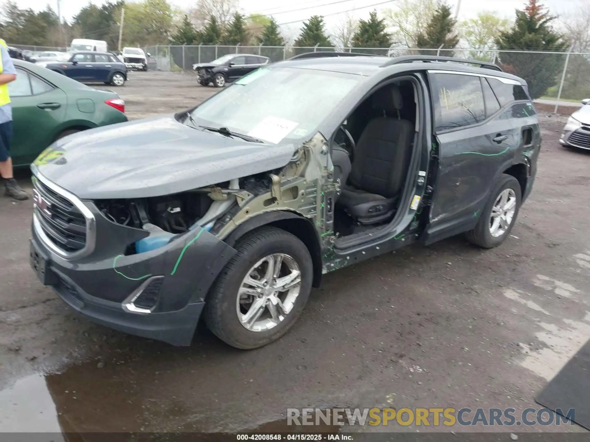 2 Photograph of a damaged car 3GKALMEV2KL353051 GMC TERRAIN 2019