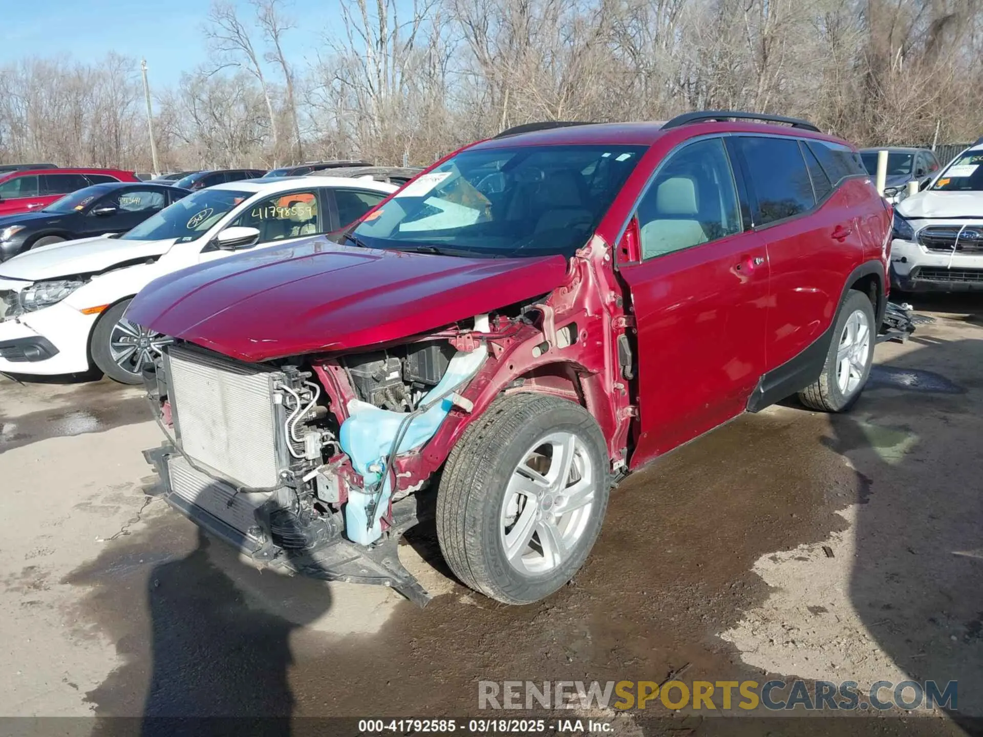 2 Photograph of a damaged car 3GKALMEV3KL144871 GMC TERRAIN 2019