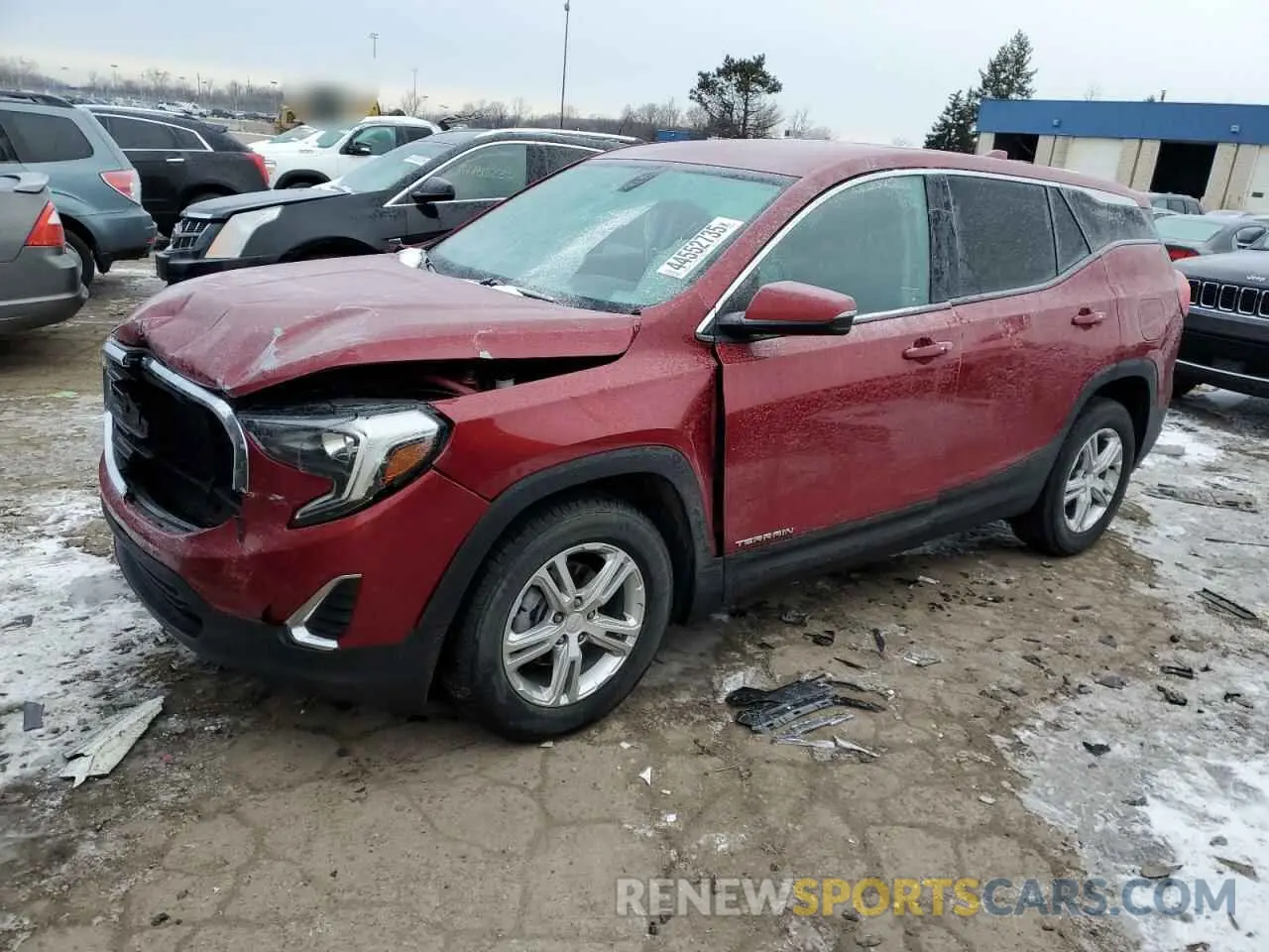 1 Фотография поврежденного автомобиля 3GKALMEV3KL230309 GMC TERRAIN 2019
