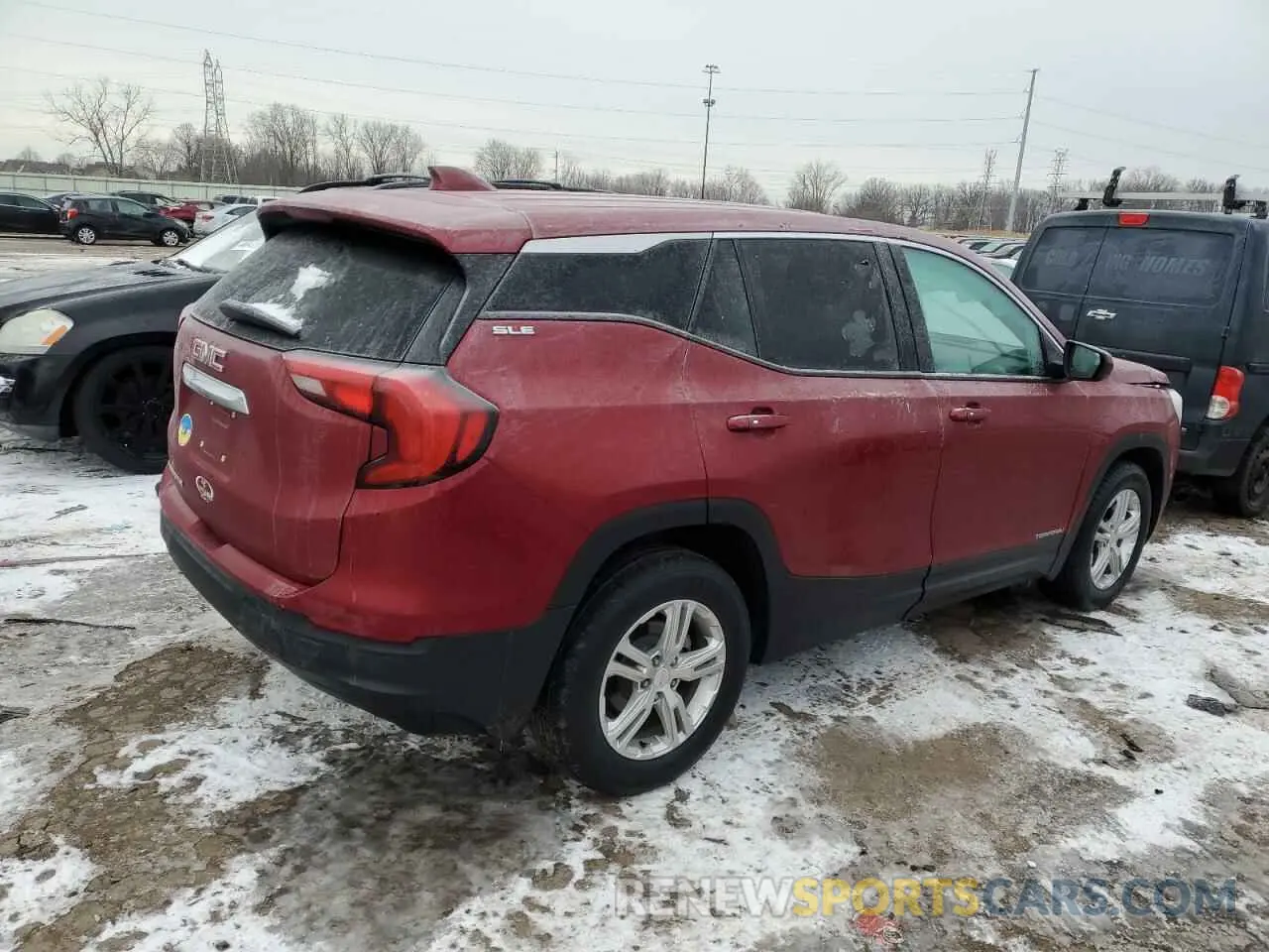 3 Фотография поврежденного автомобиля 3GKALMEV3KL230309 GMC TERRAIN 2019