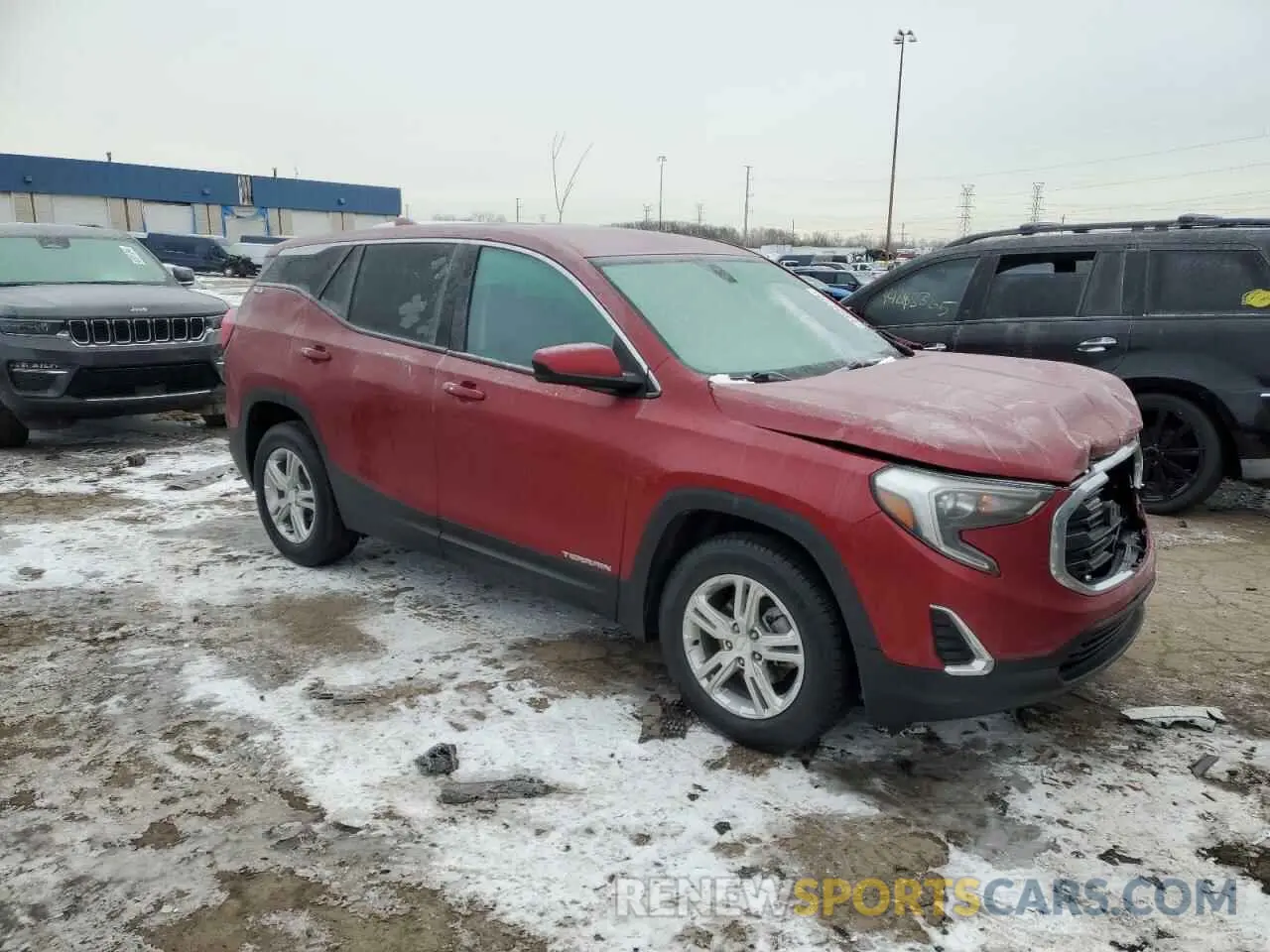 4 Фотография поврежденного автомобиля 3GKALMEV3KL230309 GMC TERRAIN 2019
