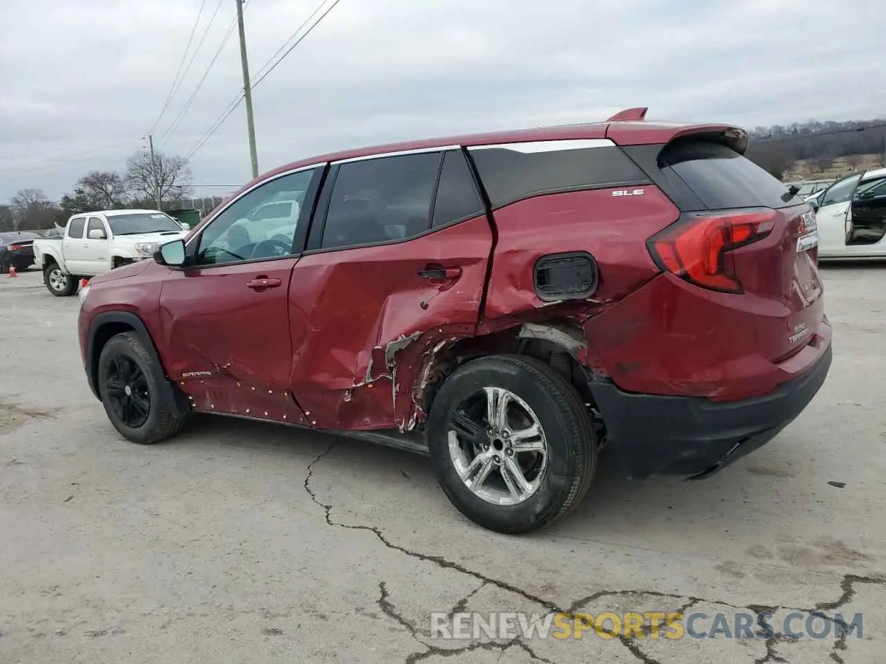 2 Photograph of a damaged car 3GKALMEV4KL109370 GMC TERRAIN 2019