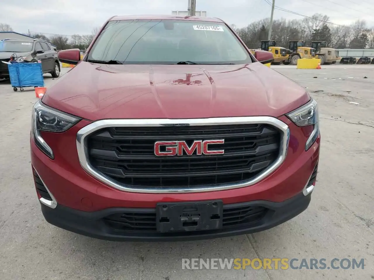 5 Photograph of a damaged car 3GKALMEV4KL109370 GMC TERRAIN 2019