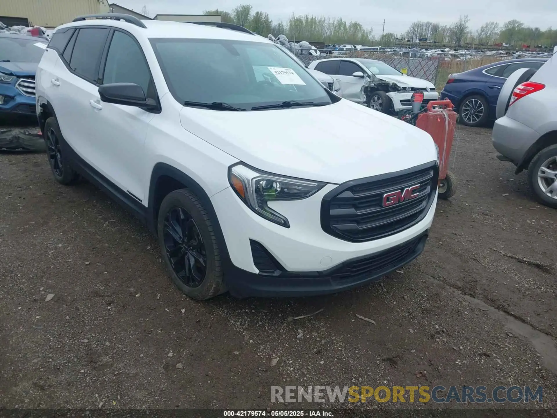 1 Photograph of a damaged car 3GKALMEV4KL123351 GMC TERRAIN 2019
