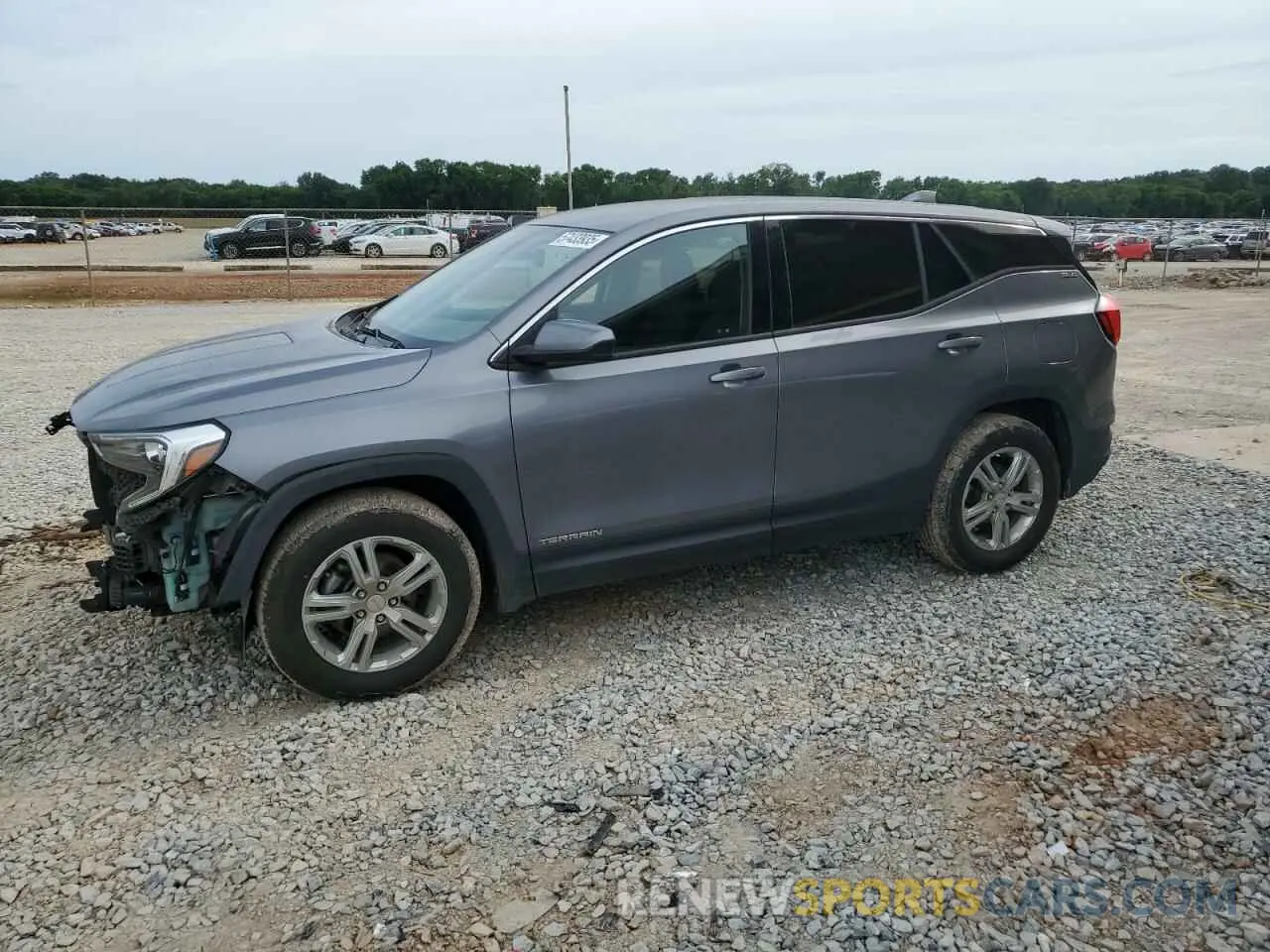 1 Photograph of a damaged car 3GKALMEV6KL112190 GMC TERRAIN 2019