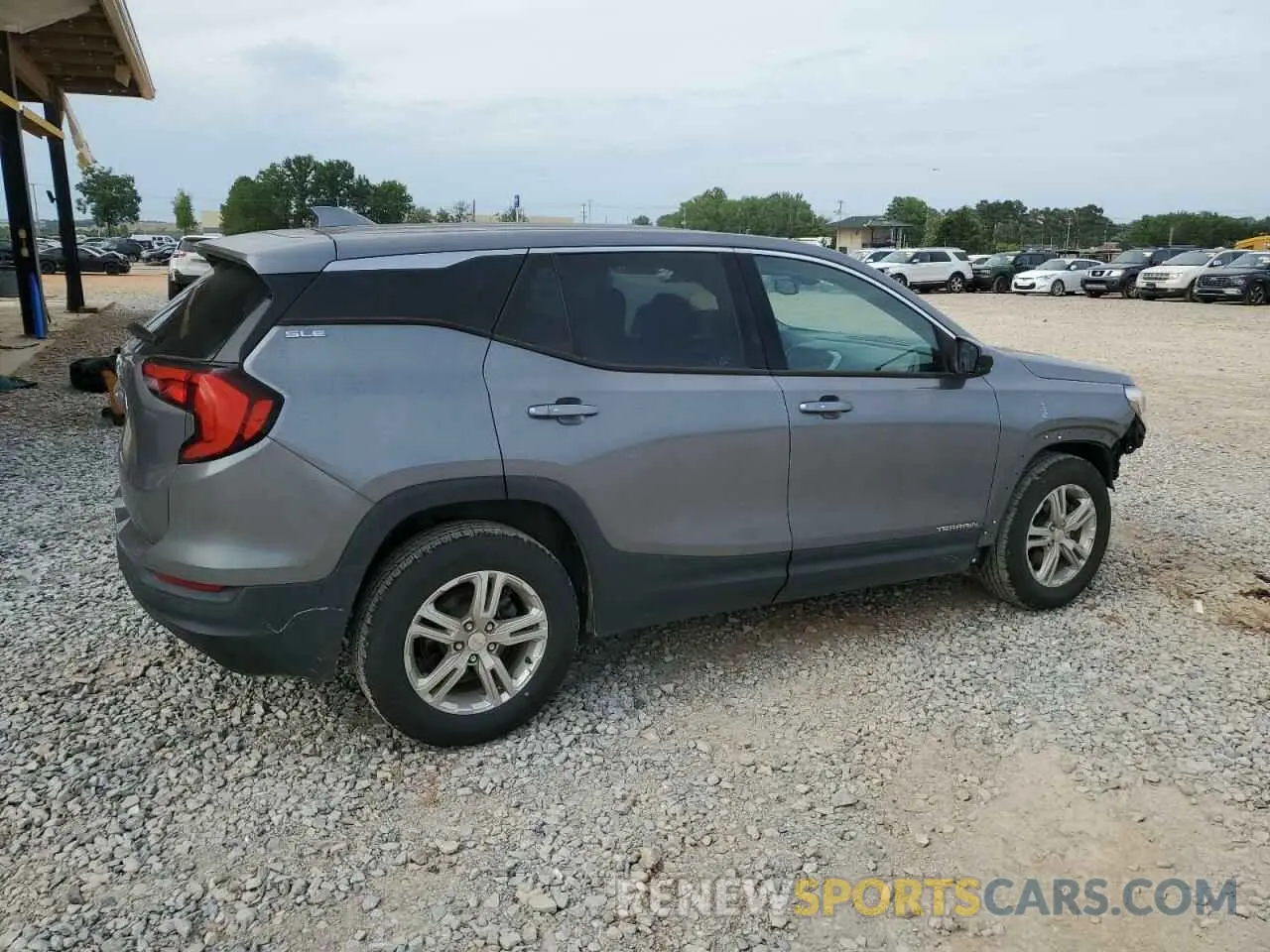 3 Photograph of a damaged car 3GKALMEV6KL112190 GMC TERRAIN 2019