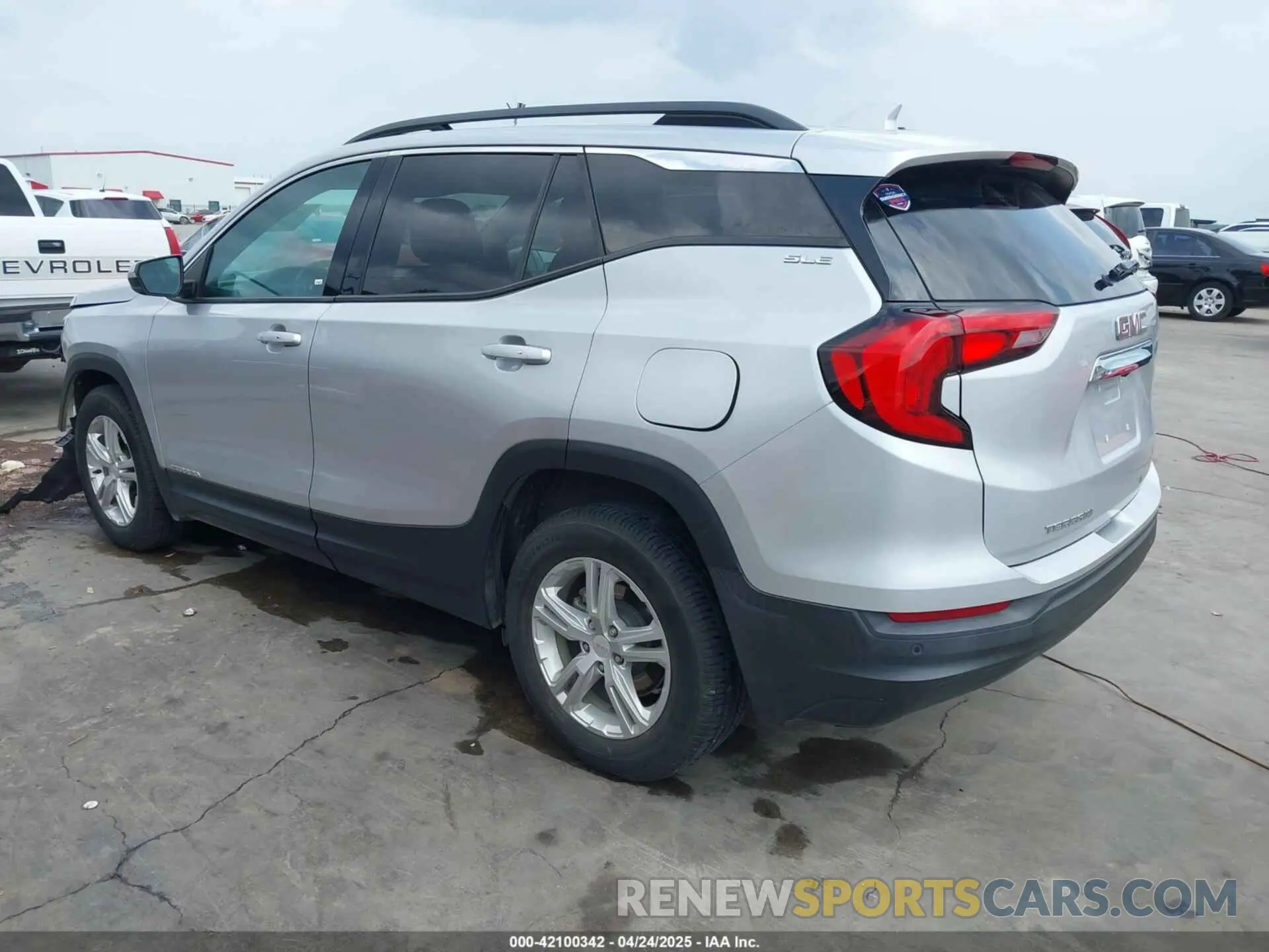 3 Фотография поврежденного автомобиля 3GKALMEV6KL156304 GMC TERRAIN 2019