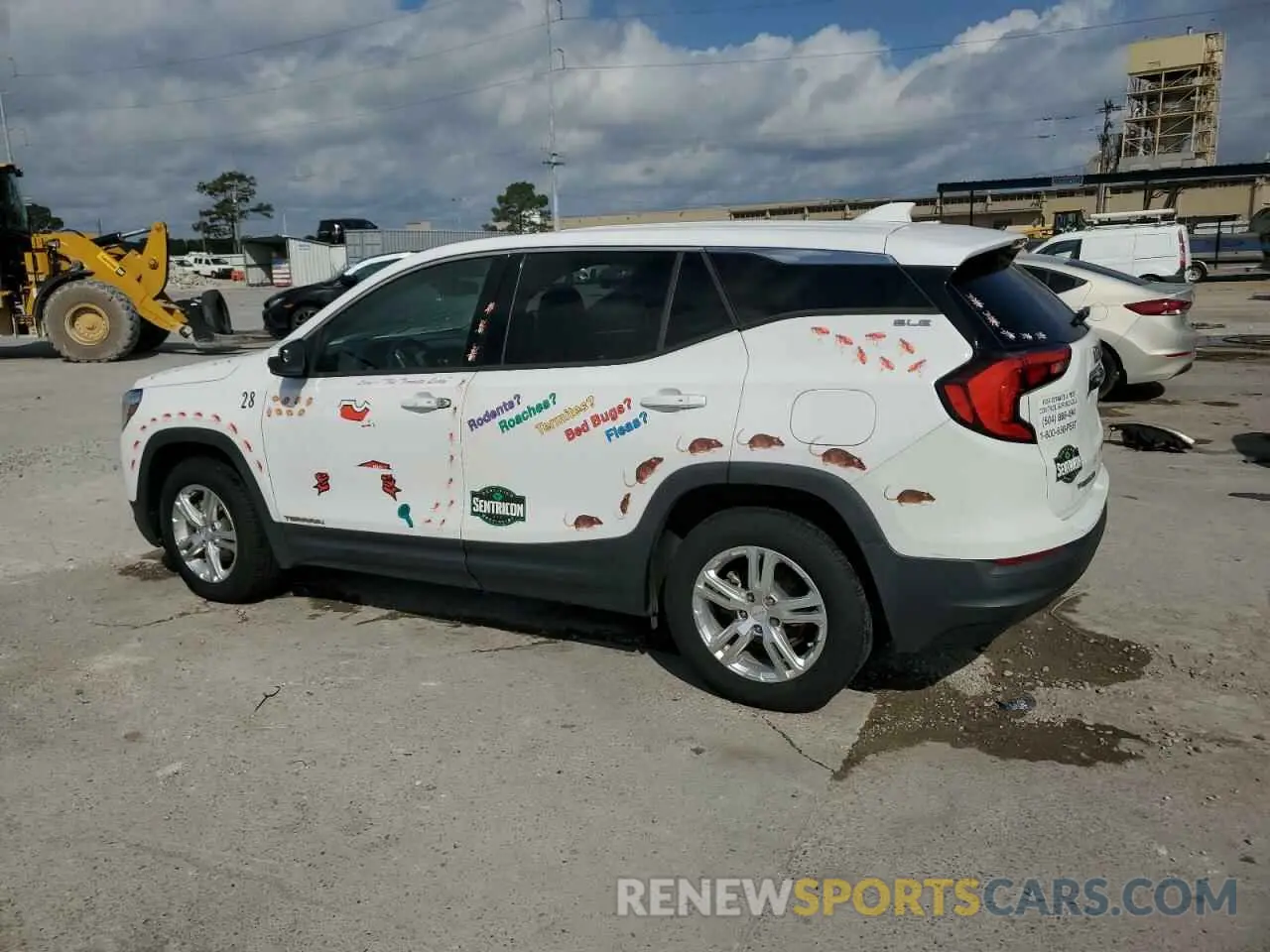 2 Photograph of a damaged car 3GKALMEV6KL211365 GMC TERRAIN 2019