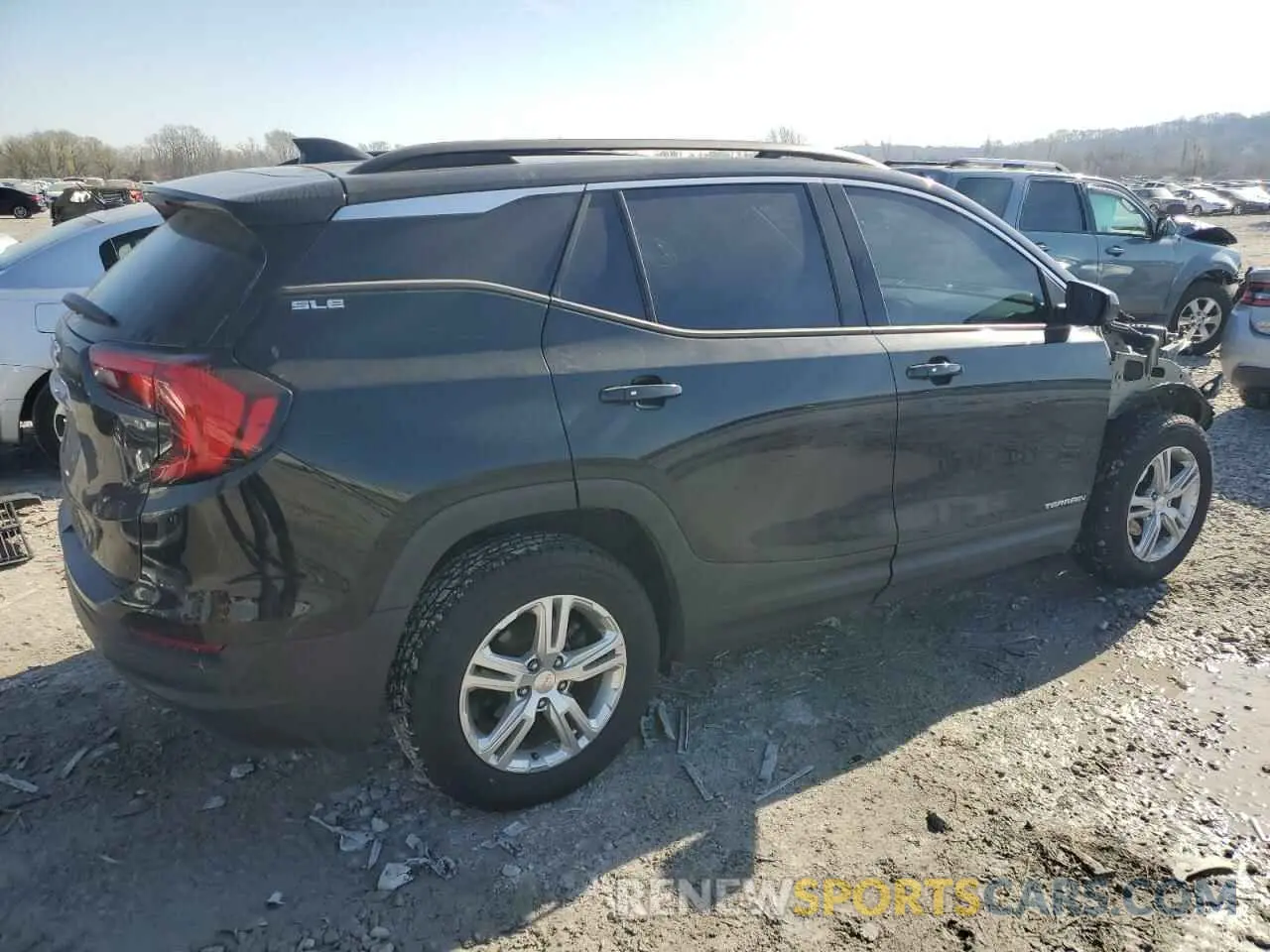 3 Photograph of a damaged car 3GKALMEV6KL272344 GMC TERRAIN 2019