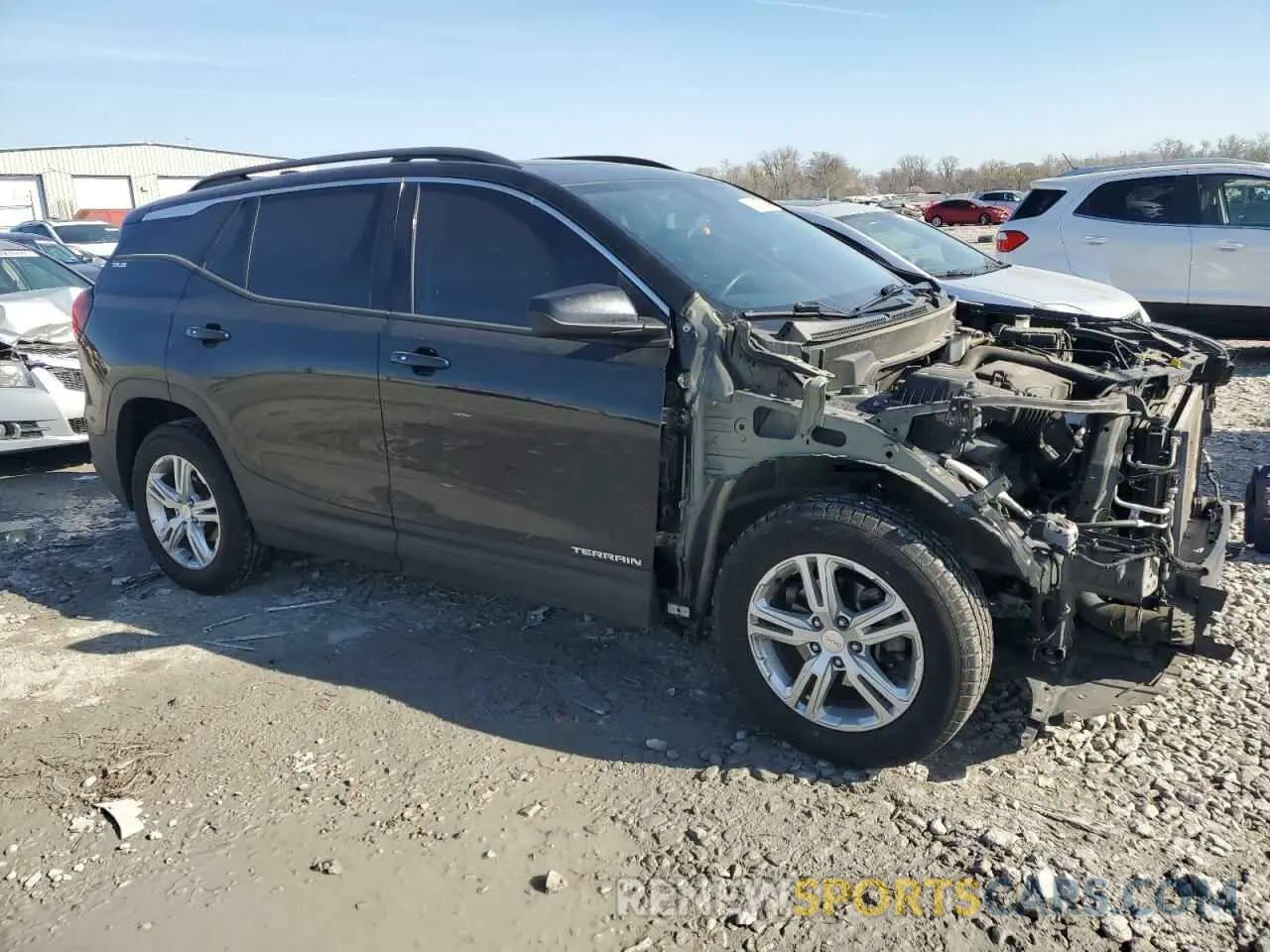 4 Photograph of a damaged car 3GKALMEV6KL272344 GMC TERRAIN 2019