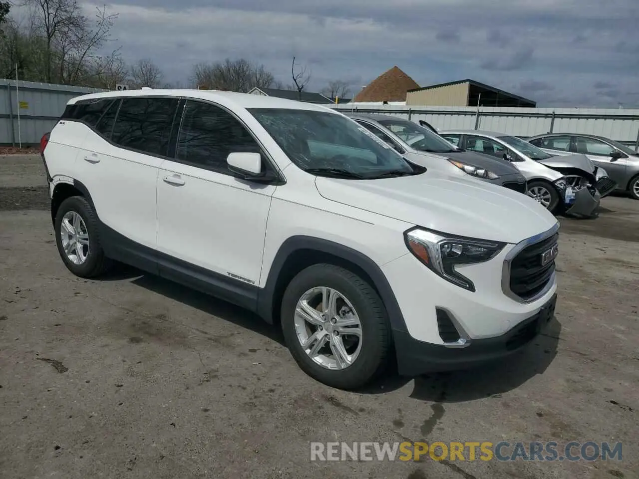 4 Photograph of a damaged car 3GKALMEV6KL372086 GMC TERRAIN 2019