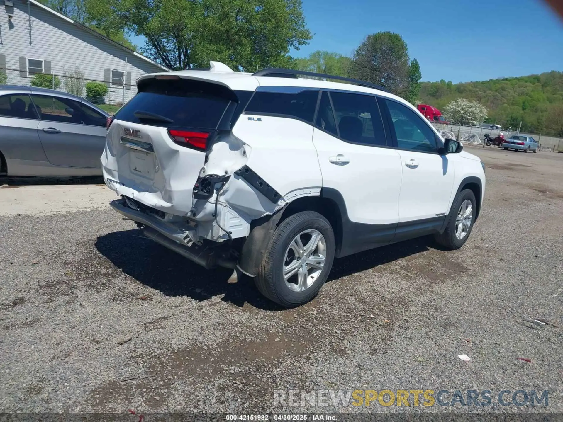 4 Фотография поврежденного автомобиля 3GKALMEV7KL367026 GMC TERRAIN 2019