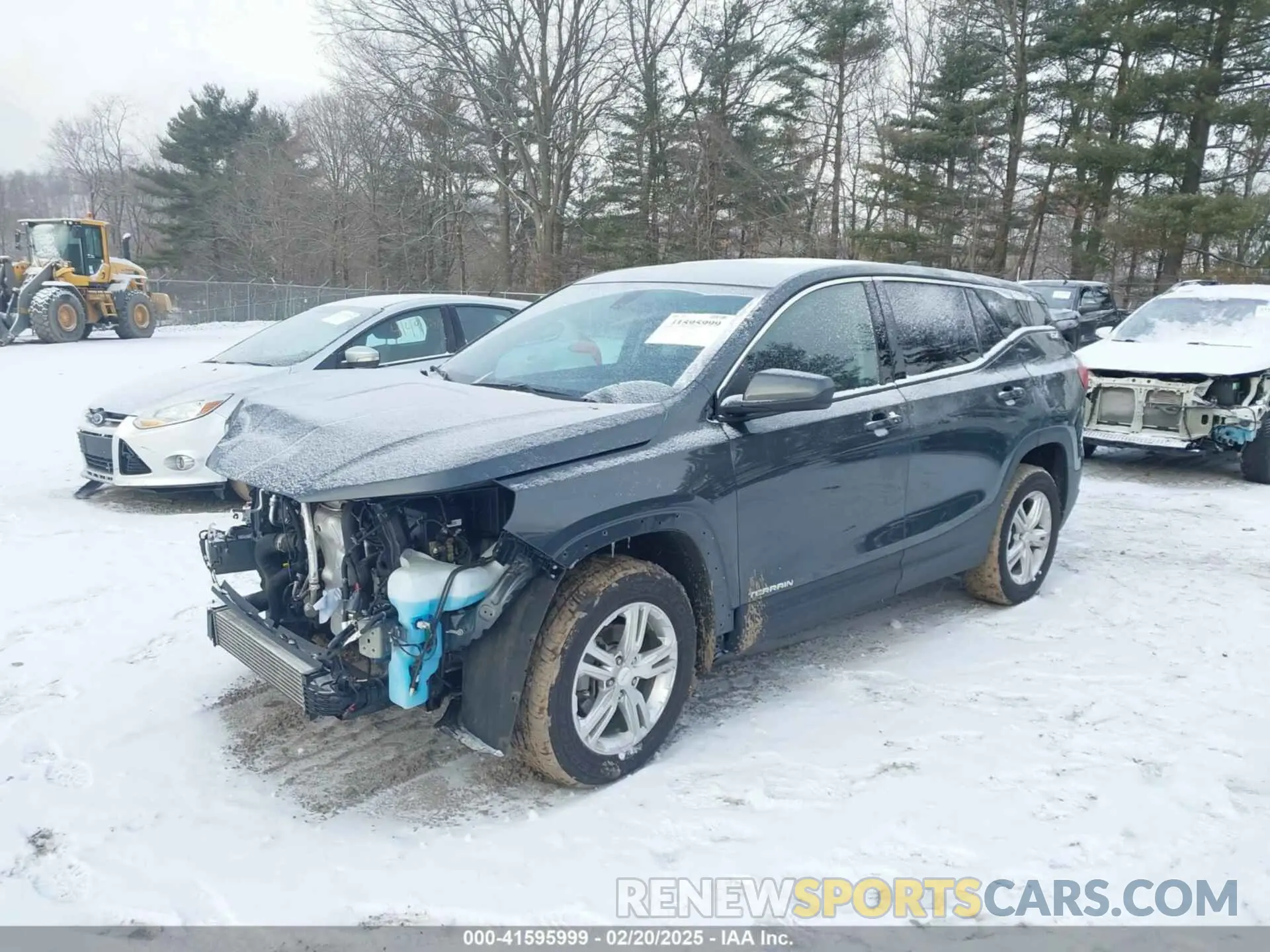 2 Photograph of a damaged car 3GKALMEV8KL296368 GMC TERRAIN 2019