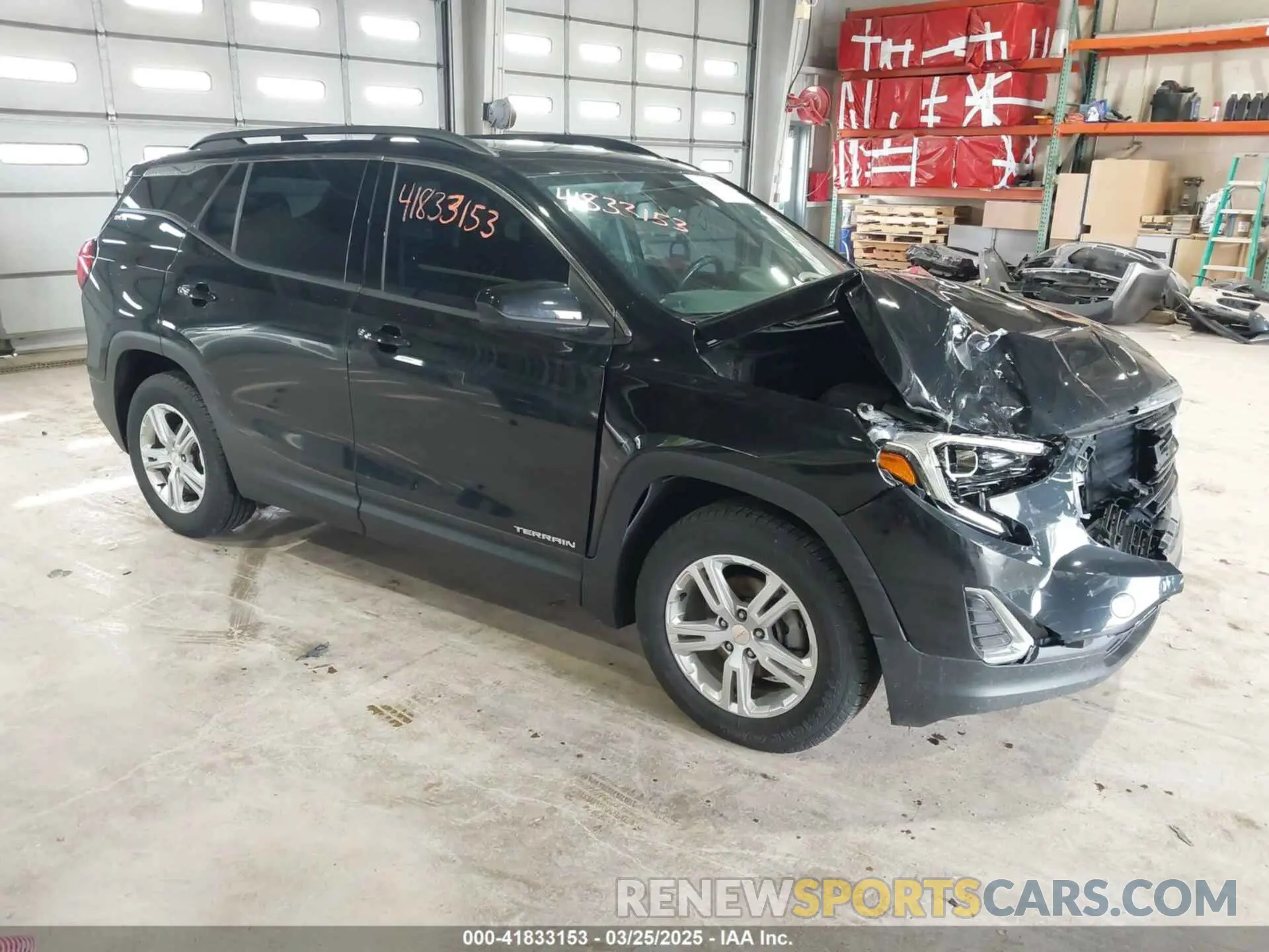 1 Фотография поврежденного автомобиля 3GKALMEV8KL364071 GMC TERRAIN 2019