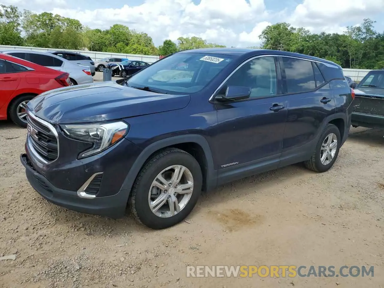 1 Photograph of a damaged car 3GKALMEV9KL226037 GMC TERRAIN 2019
