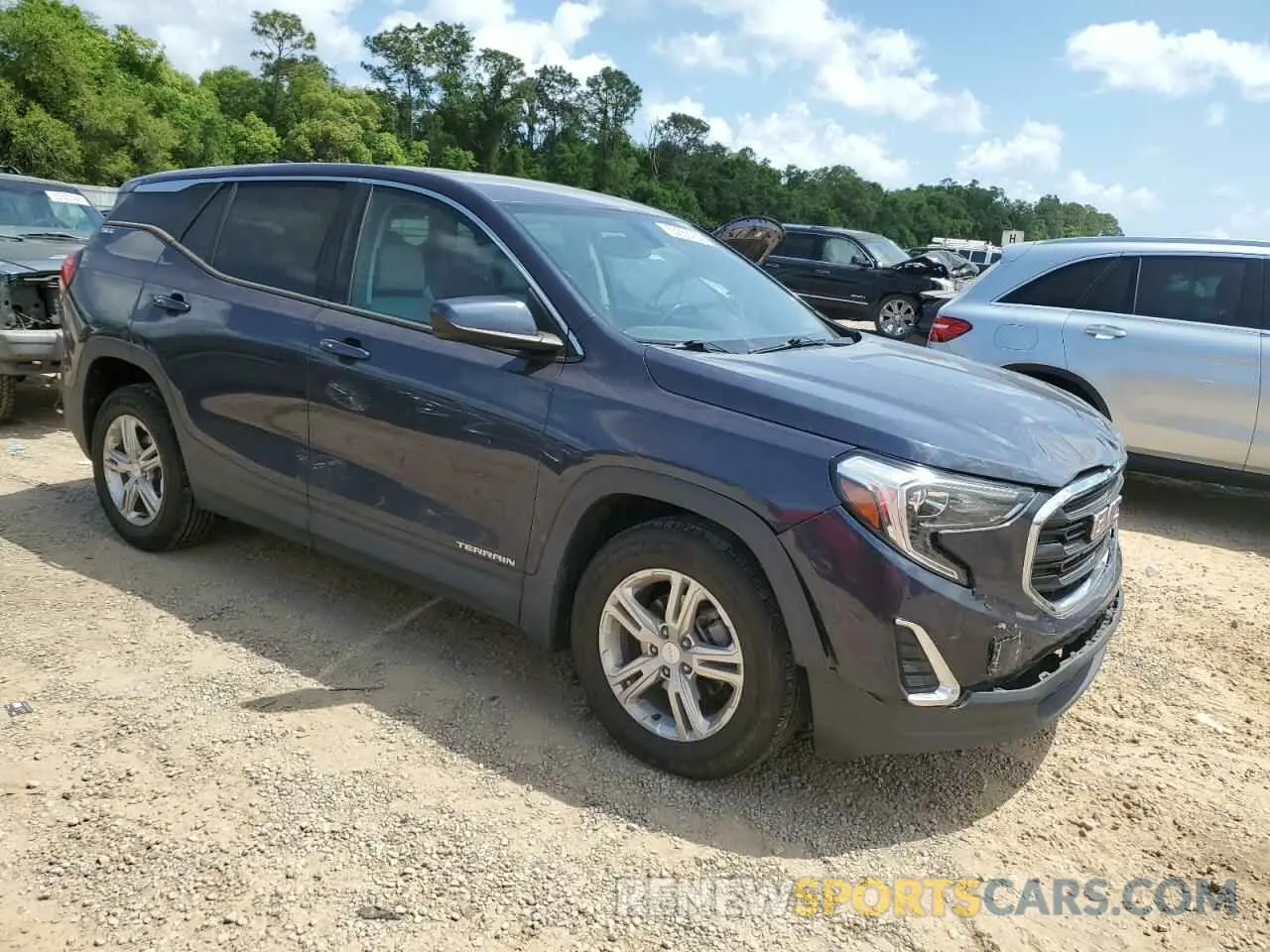 4 Photograph of a damaged car 3GKALMEV9KL226037 GMC TERRAIN 2019